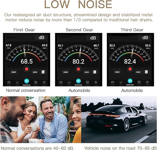 Miniatura 5 de Plumero de aire comprimido, mini plumero de aire eléctrico de 110000 RPM, plumero de aire inalámbrico de bajo ruido, reemplaza la lata de aire