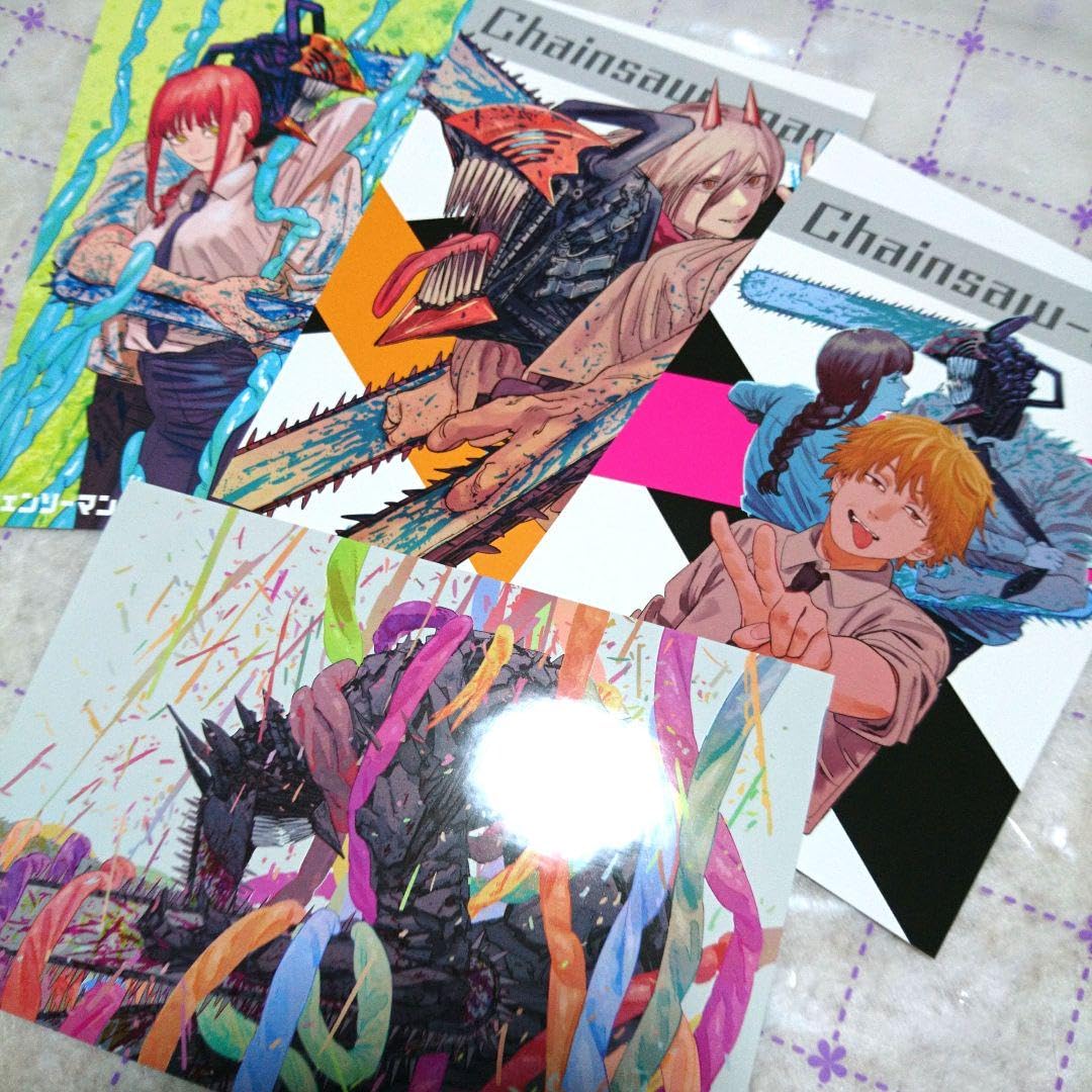 チェンソーマンフェス　アクリルスタンド　マキマ　パワー　ポストカード Amazon | チェンソーマン コラボカフェ限定 完売品 アクリル