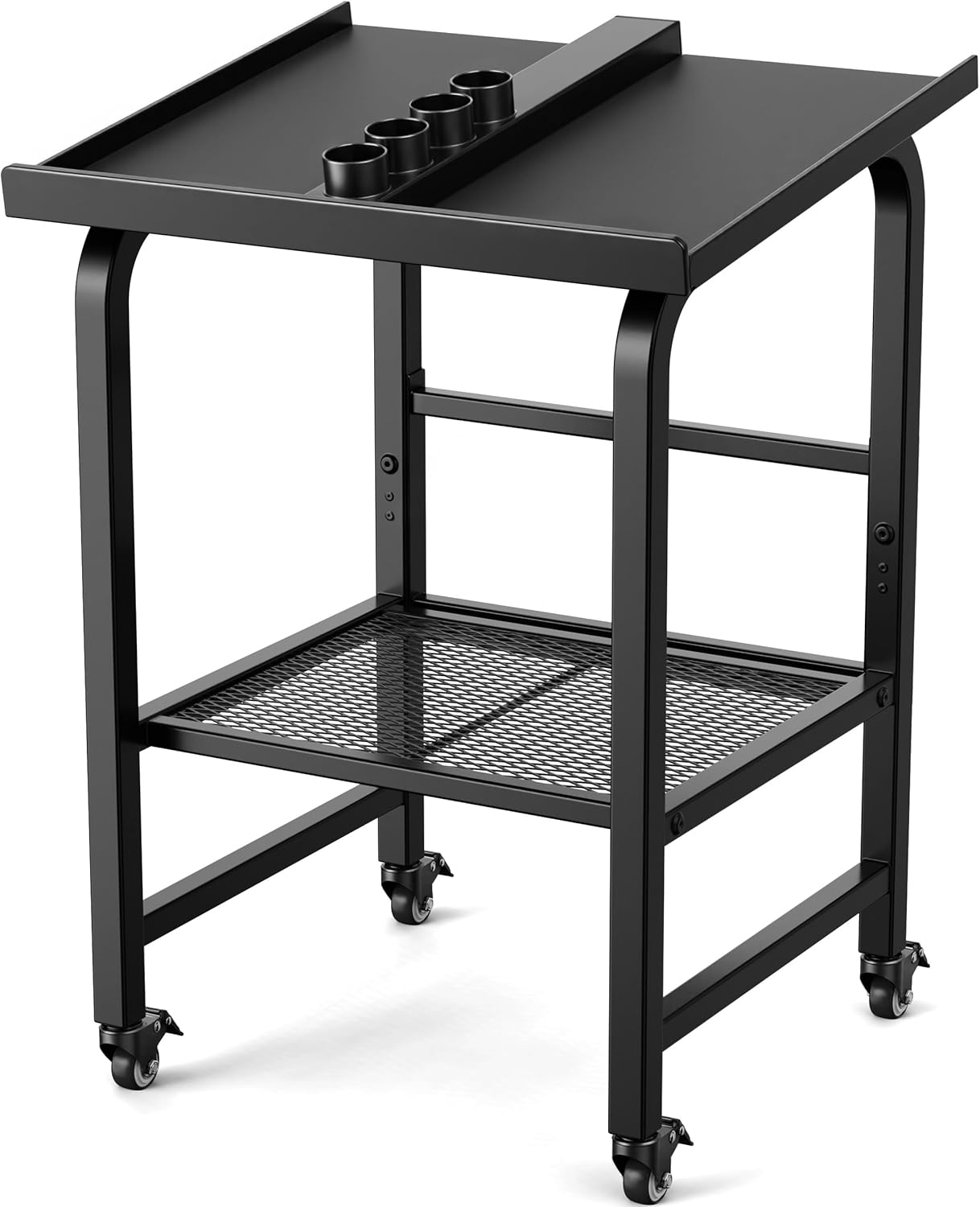 Dumbbell Stand Fits For Adjustable Weights Dumbbell Rack With Wheels 500lbs Loading（Rack Only）