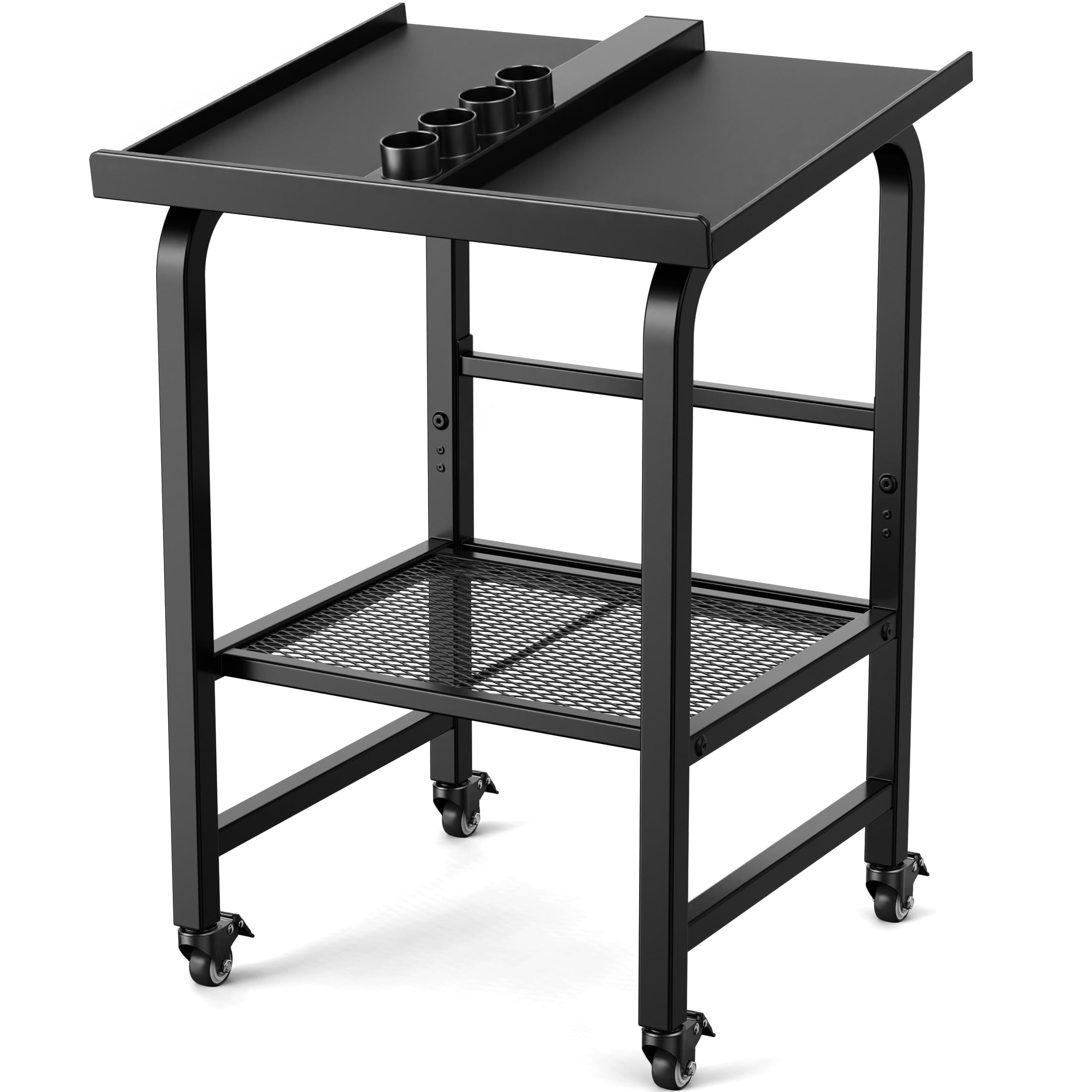 Photo 1 of Dumbbell Stand Fits For Adjustable Weights Dumbbell Rack With Wheels 500lbs Loading?Rack Only?