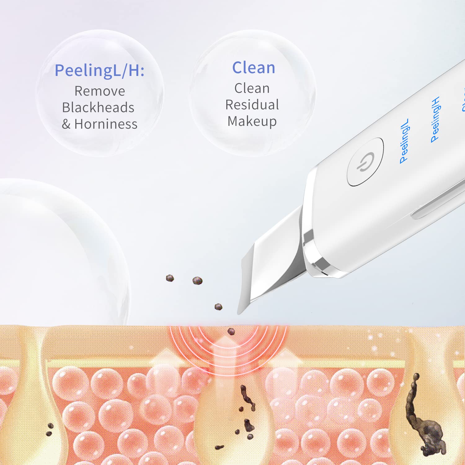 Amazon.co.jp: 美顔器 COSBEAUTY ウォーターピーリング 毛穴ケア 超