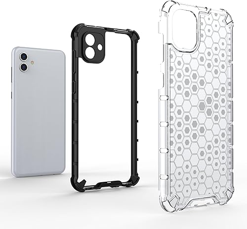 Miniatura 10 de Funda para Huawei Mate 50 Pro, funda para Huawei Mate 50 Pro Honeycomb Anti-Drop Shock-Absorbing Case Negro
