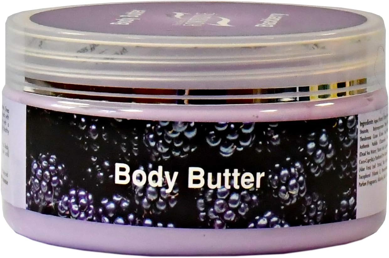 FORTUNE Dead Sea Body Butter (Blackberry) - Jar