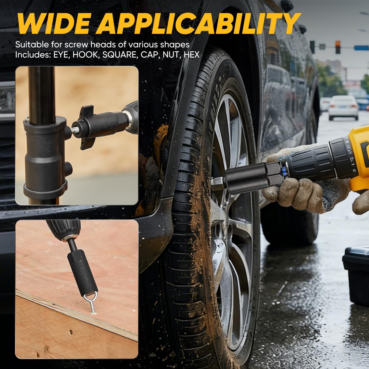 Saker Multi-function Foldable Level AND Saker 80-Piece Magnetic Impact Nut Driver Set