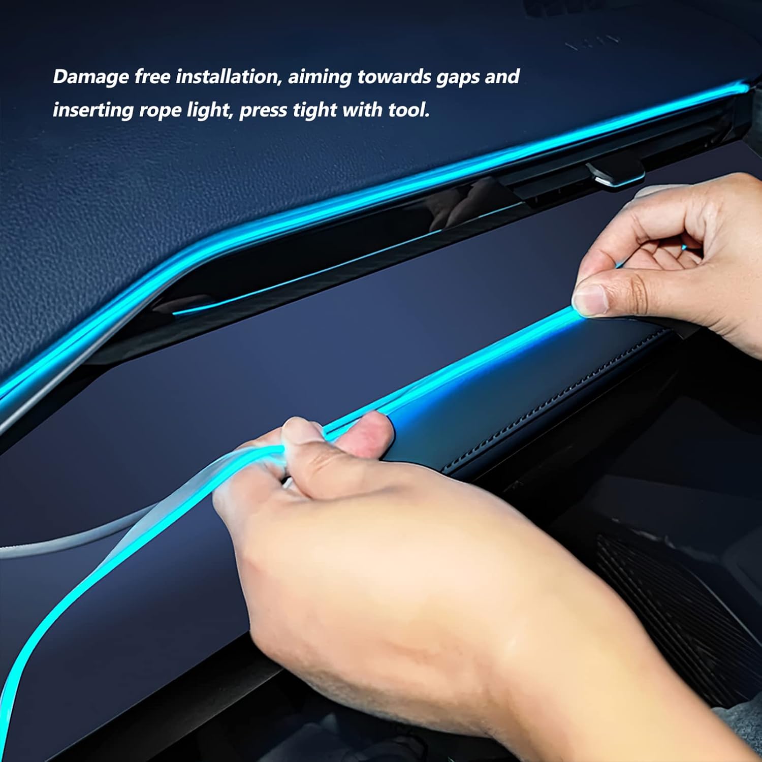 PRETYZOOM Car USB Powered Interior LED Lights for Car Decoration Rope Light for Easy Installation Versatile and Bright for Enhancing Atmosphere