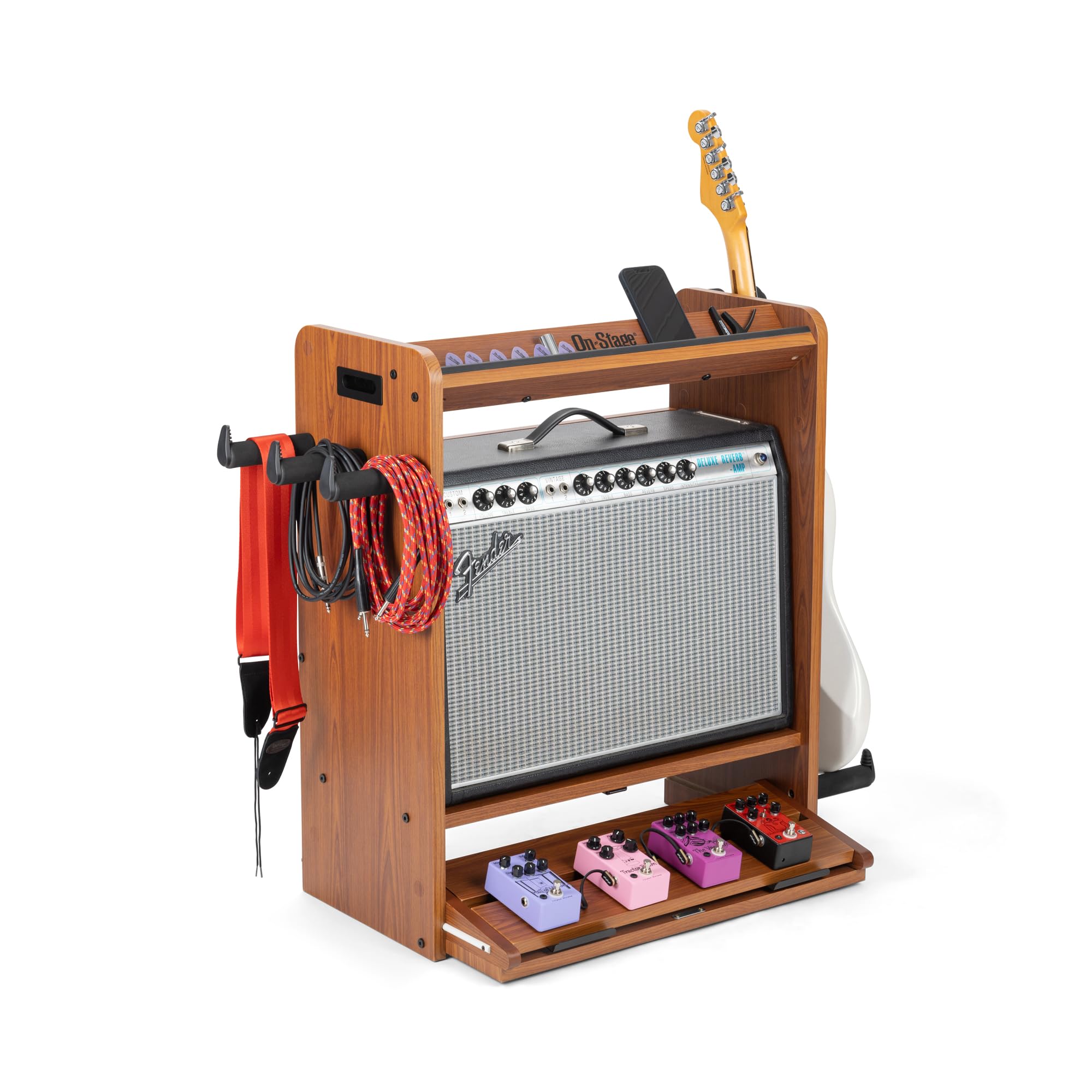 ON STAGE STANDS - On Stage GWS5000RB Guitar Workstation Rosewood - SOPOAMPOSS009-MM