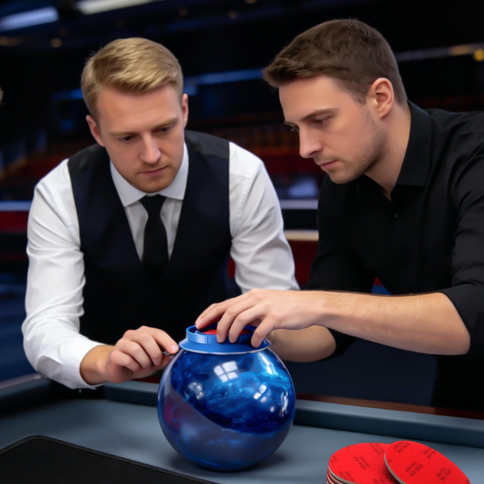 Generisch Bowling Ball Cleaning Kit – Universal Reusable Portable Professional | Dirt Remover Bowling Ball Cleaner,for Daily Training Competitions Festival Event Home Entertainment