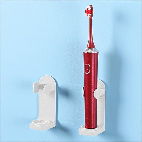 Miniatura 5 de Andiker Soporte para cepillo de dientes eléctrico, montado en la pared, soporte de cepillo de dientes que ahorra espacio para mantener el secado (2)