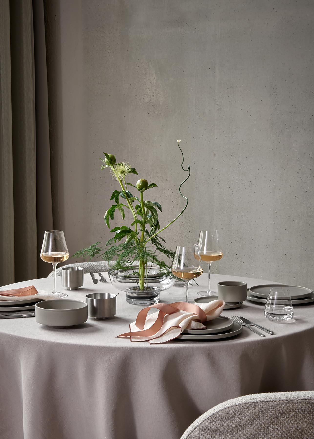 blomus Trinkgläser -BELO- | 4er Set Wassergläser 280 ml | Farbe Clear | Mundgeblasenes Glas | Moderne Trinkgläser für Wasser, Saft & Softdrinks | Klar & zeitlos