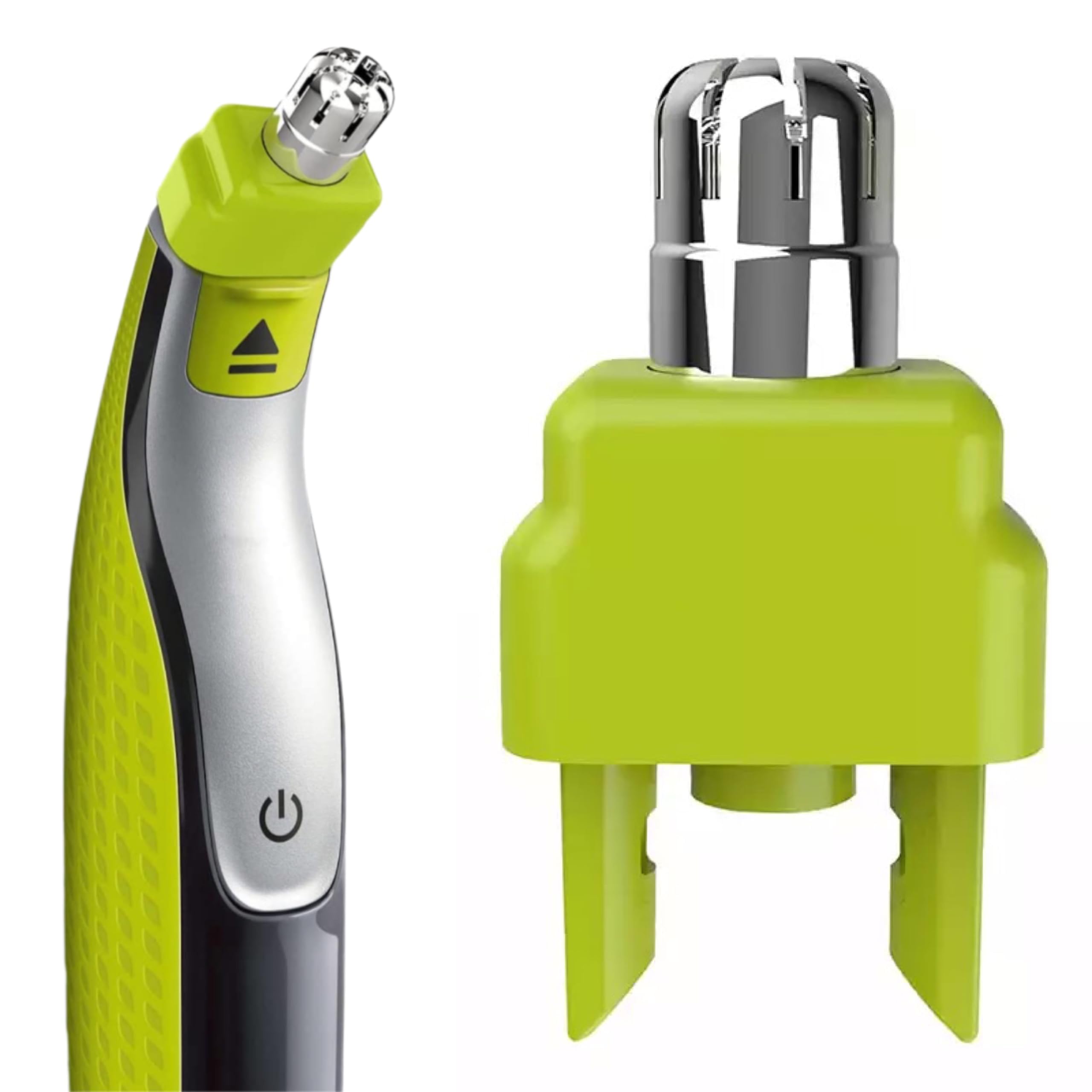 Nose Hair Trimmer Replacement Heads, 360 Rotating System, Waterproof Dual Edge Blades, Compatible with One Blade, QP2520, QP2630, QP2530, QP2620, QP2734, QP4631, Pro 360, QP6651, Gifts for Men