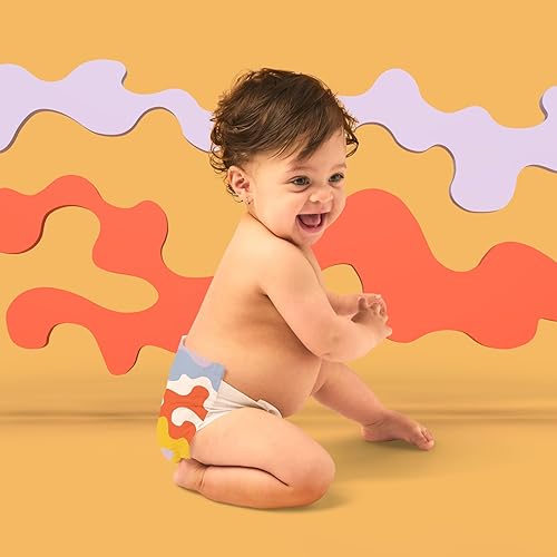 Miniatura 4 de Hello Bello Pañales prémium talla 3, Capital Critters & Get in The Groove Designs, caja Club de 66 ct Balloon Buddies & Crosshatch Cuties,Abejas