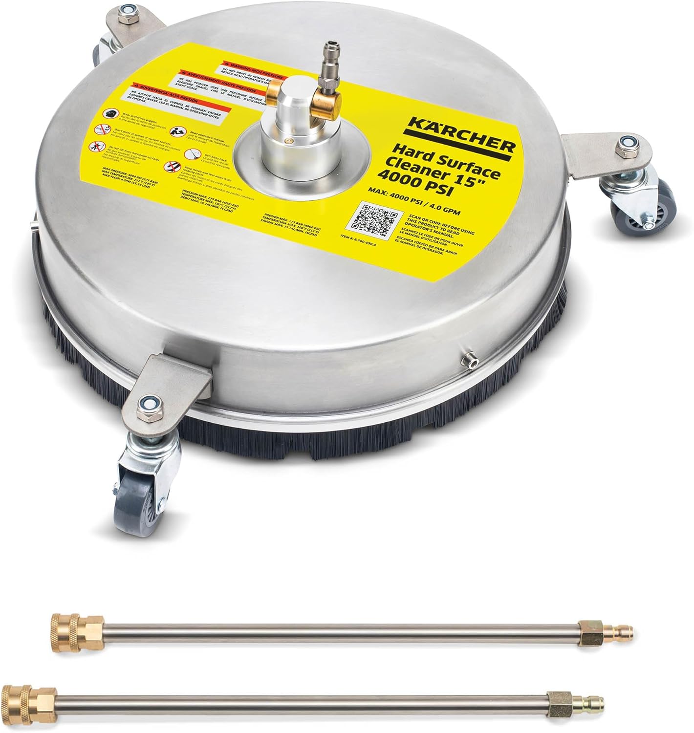 Kärcher 15" Pressure Washer Surface Cleaner 4000 PSI