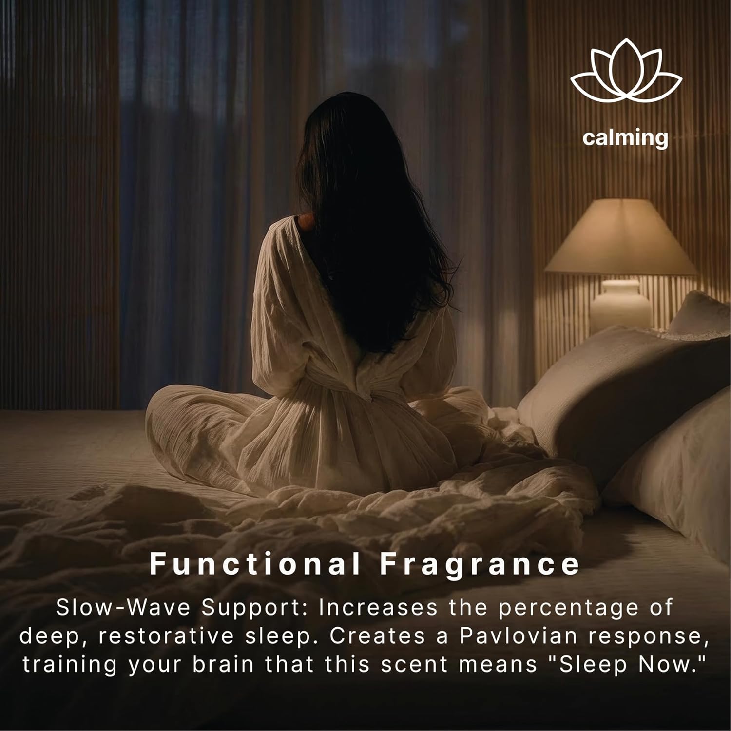 Homedics SereneScent Lavender & Chamomile Sleep - Waterless Cold Air Diffuser Refill (120ml). Aromatherapy Essential Oil for Deep Sleep. Easy Plug & Play, Compatible with All Machines.