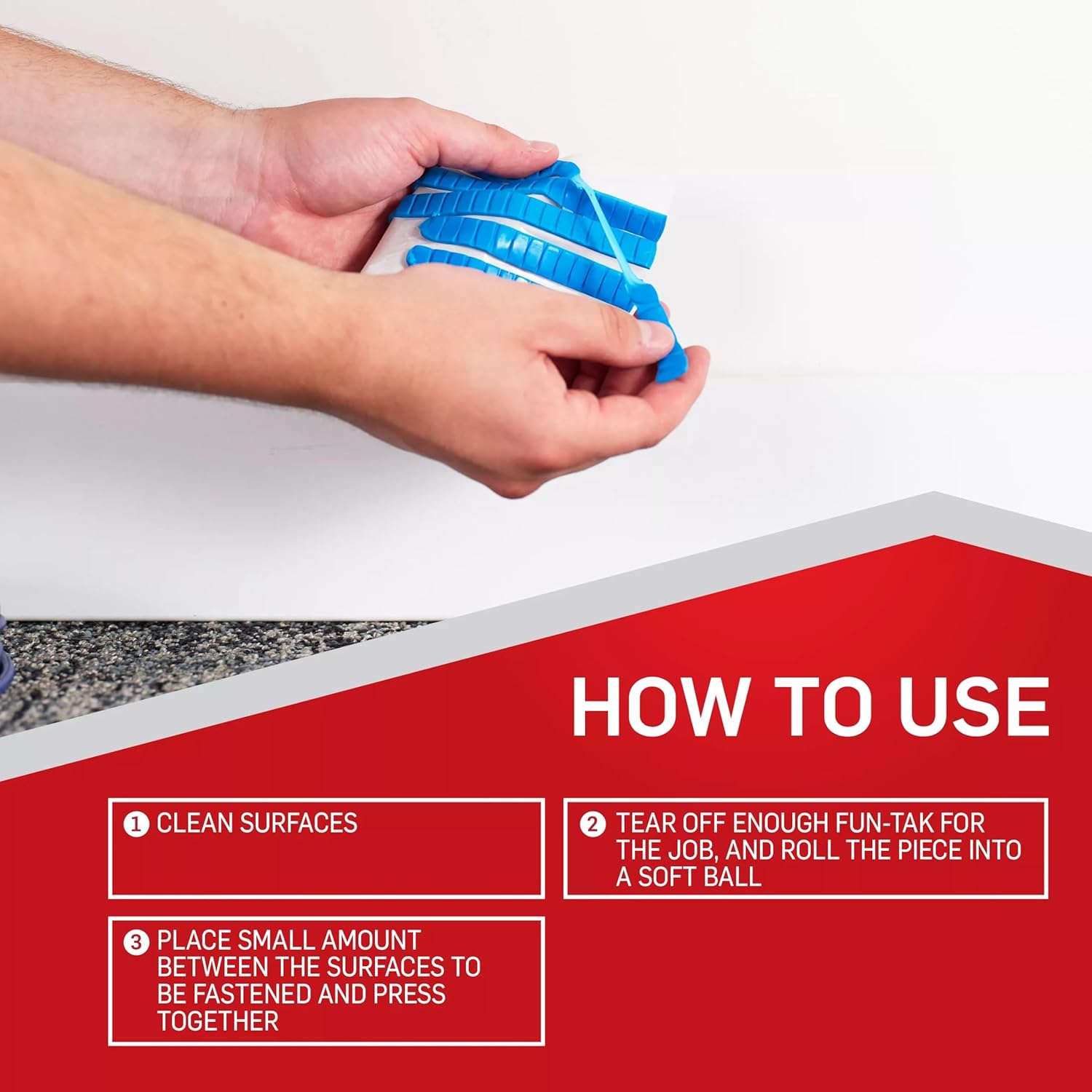 LePage Fun-Tak Mounting Putty 56 g Blue - Image 4