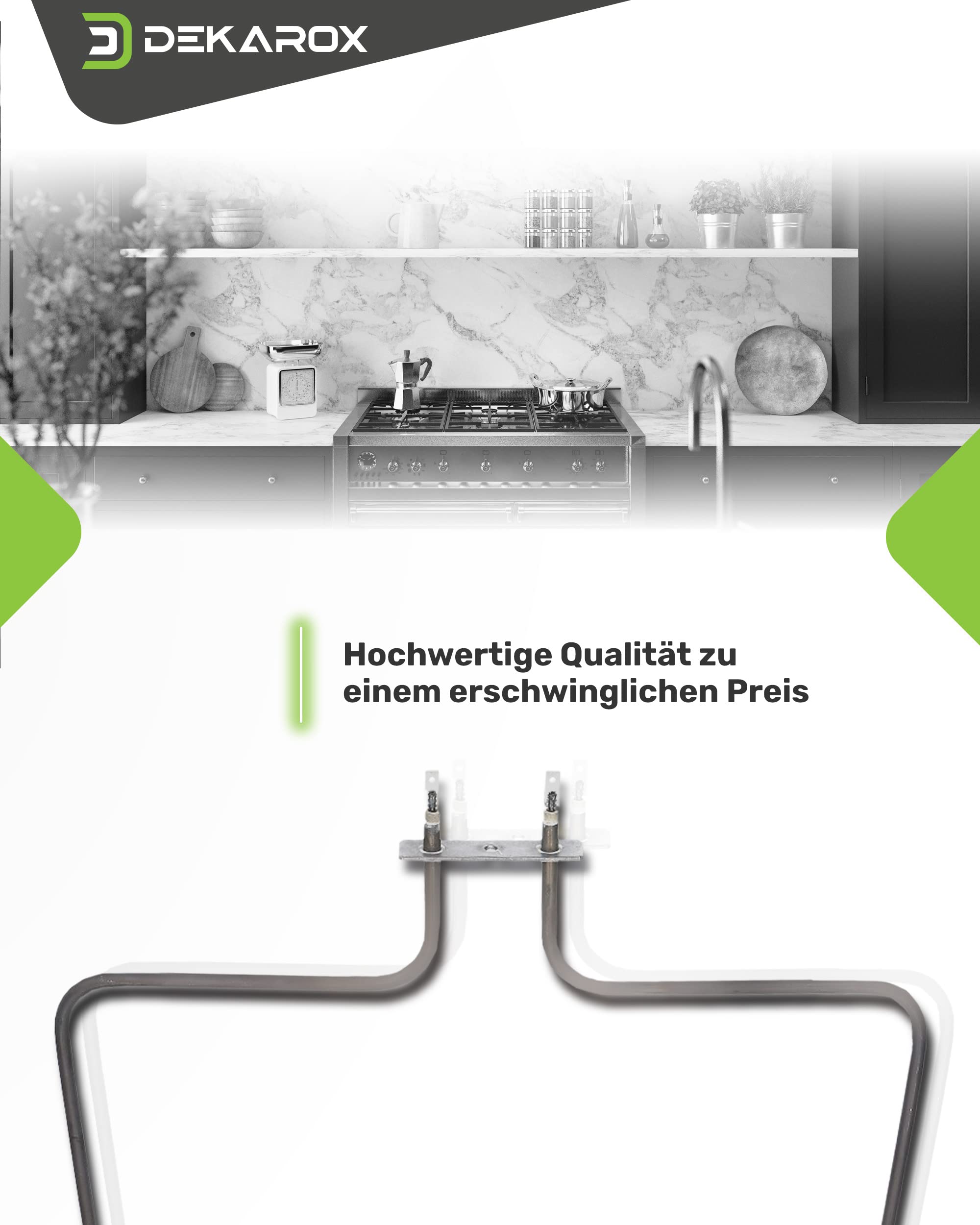 Unterhitze Heizelement 230V 1150W für Bauknecht Whirlpool Ignis 481010375734 IRCA 7005R616 für Backofen Herd