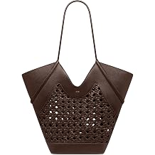 JW PEI Womens Maribel Woven Panel Tote Bag