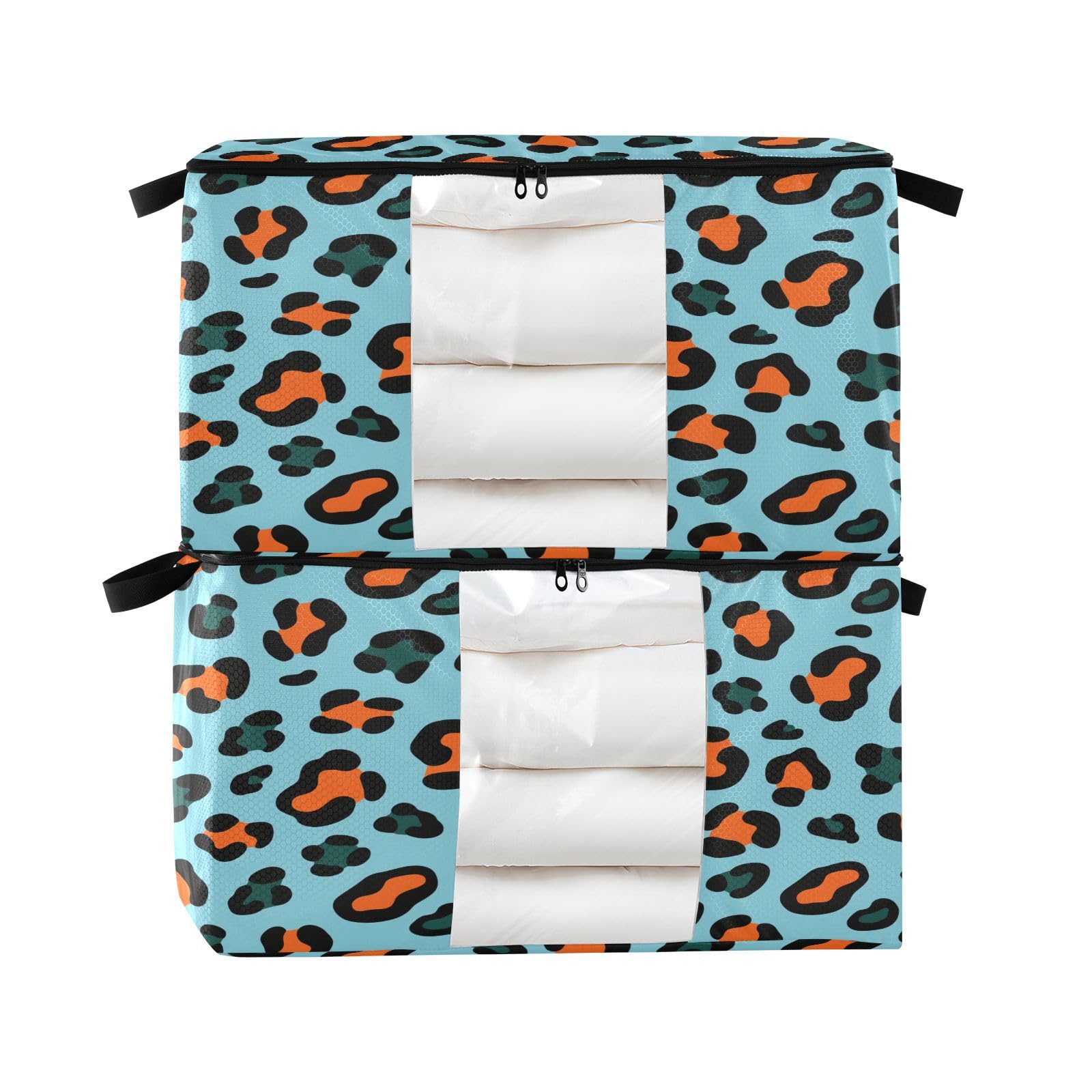 Organiseur de draps de lit pour résoudre le désordre du placard lot de 2 boîtes de rangement M