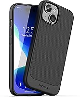 Vista 2 de ENCASED Funda de privacidad diseñada para iPhone 15 (2023), flexible, delgada, con protector de pantalla antiespía, vidrio templado 9H (negro)