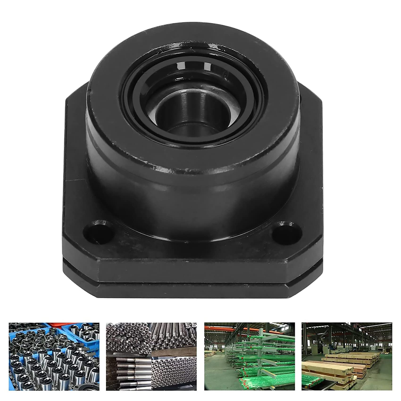 Supports De Vis à Billes RanDal BK12/BF12 Pour CNC SFU1605/SFU1610 - 2 Pièces En Acier Carbone