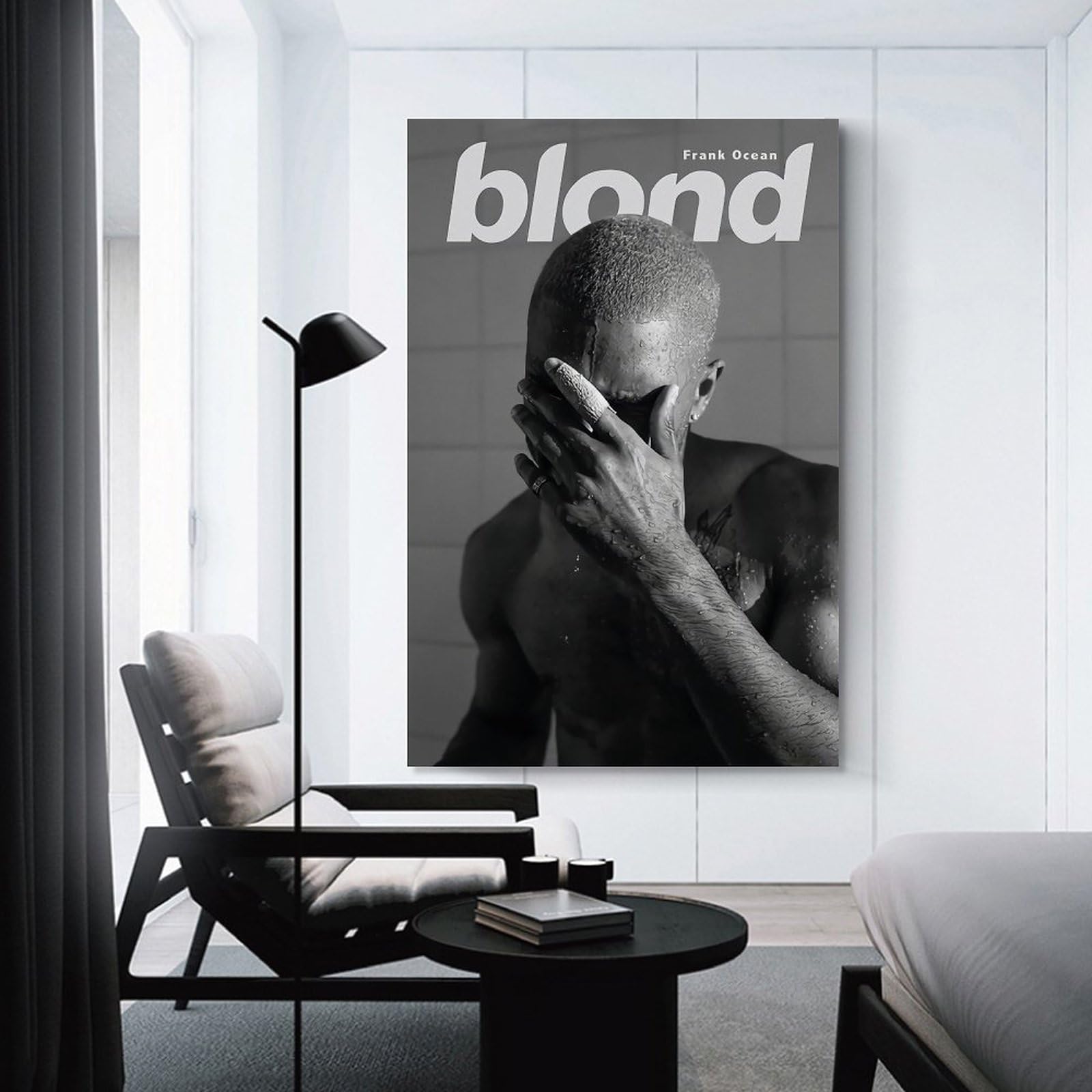 LONGRUi Frank Ocean Blond Rap Music Star Rapper Decorative