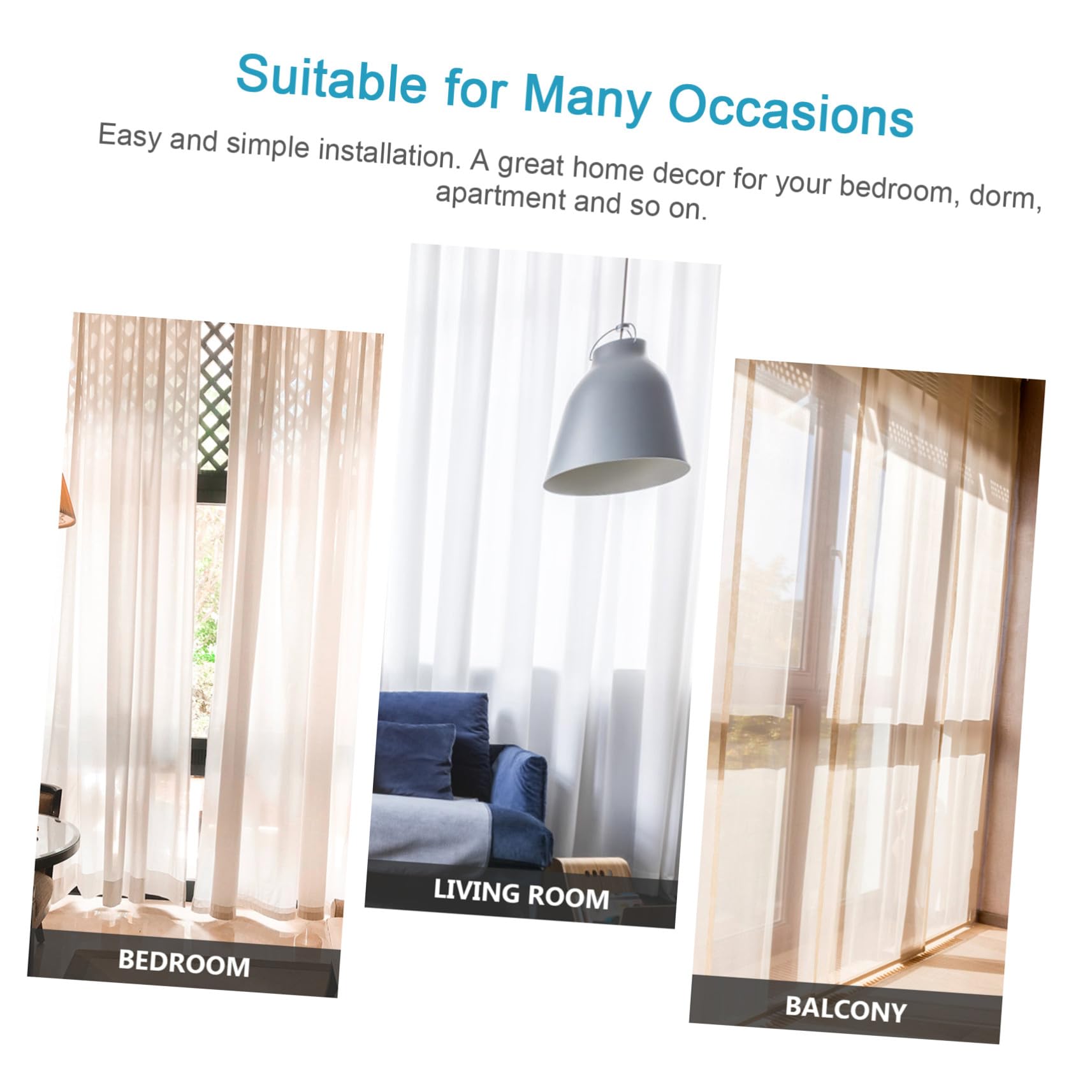 GALPADA Embouts de Tringle à Rideaux Décoratifs Finition Élégante et Design Attrayant en Cristal et Fer, Lot de 2 Pièces pour Décoration de Fenêtre en Chambre ou Salle à Manger