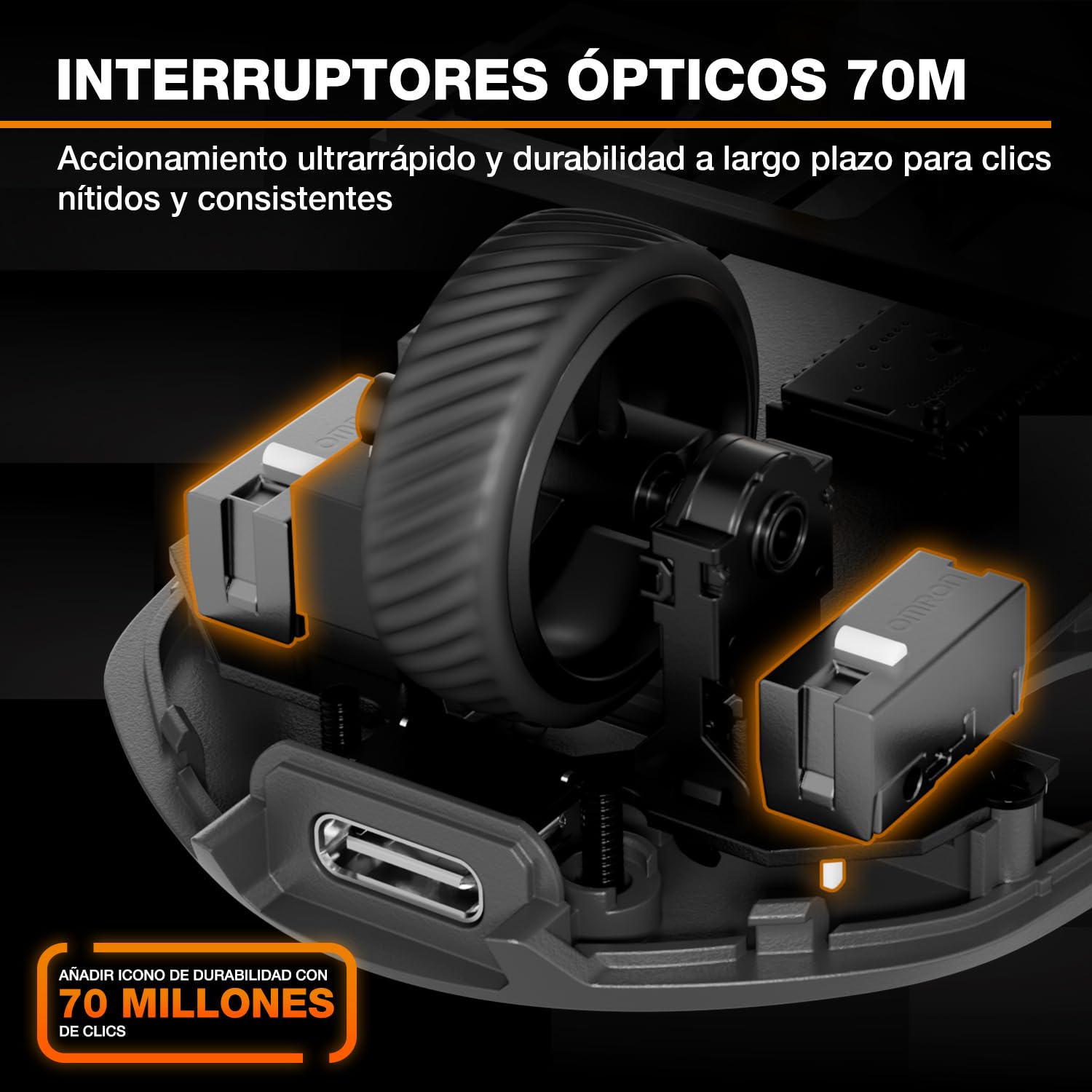 be quiet! Dark Perk Ergo Ratón ergonómico para PC, 55g de Peso Ligero, batería inalámbrica de Ultra Larga duración, tasa de sondeo de 8,000 Hz, Sensor PixArt PAW3950, 32,000 dpi, Interruptor 70m