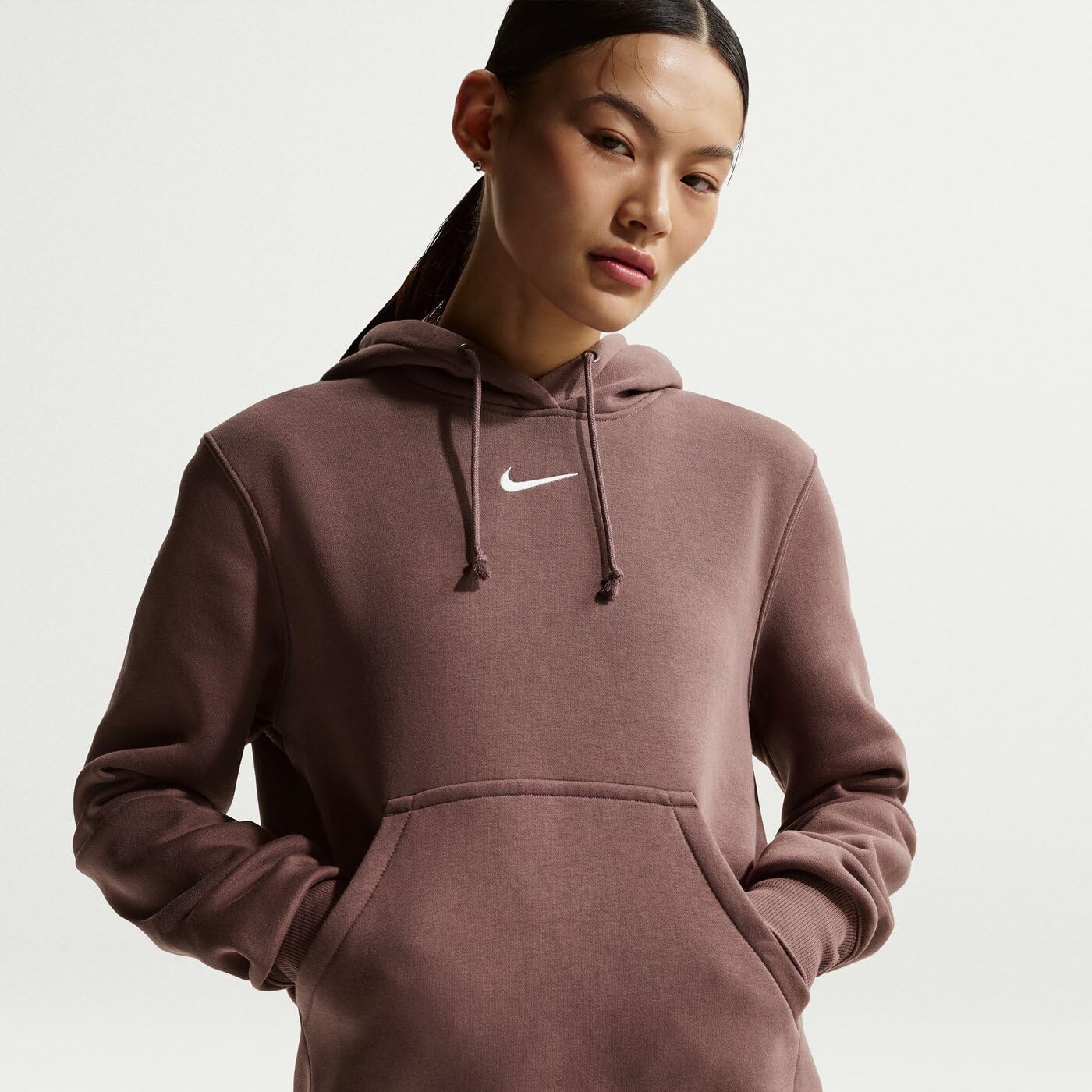 Nike Phnx FLC Std Po Sudadera con Capucha Mujer (Pack de 1)