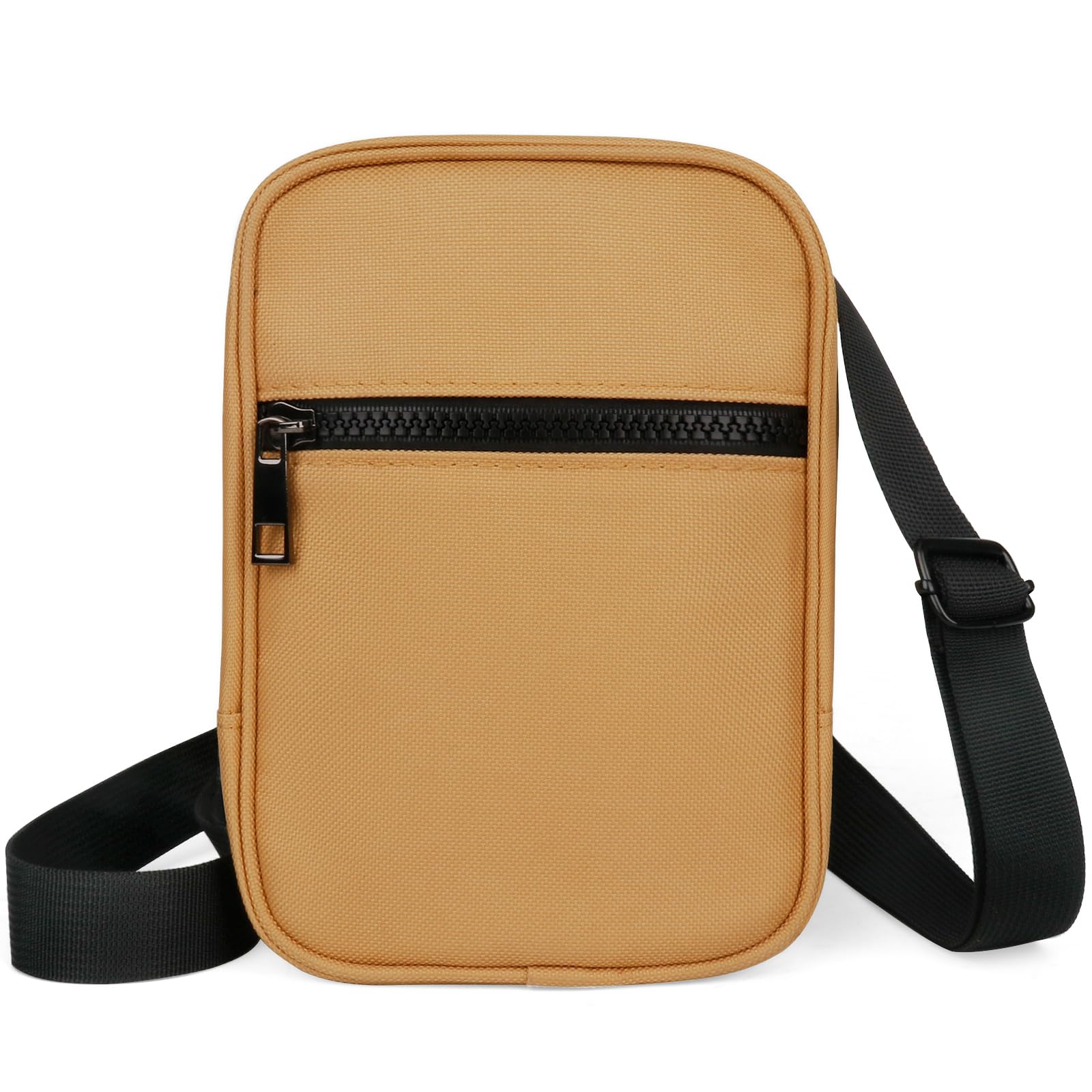 IFSNOWCrossbody Bags for Women Trendy, Fanny Packs for Women Cross Body, Sling Bag Multi Position Fanny Pack, Small Belt Bag Crossbody Purse Sling Backpack Travel (Camel)