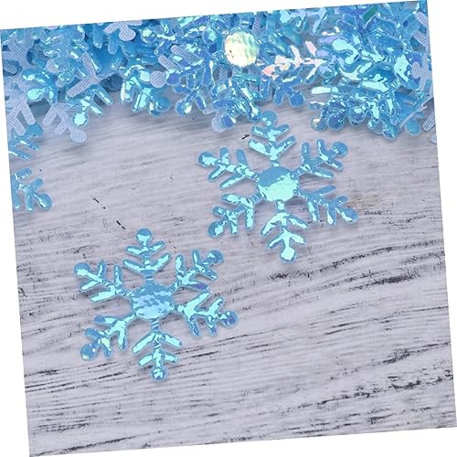 Miniatura 2 de COHEALI 9 Packs Wedding Decor Christmas Ornaments Snowflakes Christmas Party Decoration Snowflake Decorations Accessories Confetti