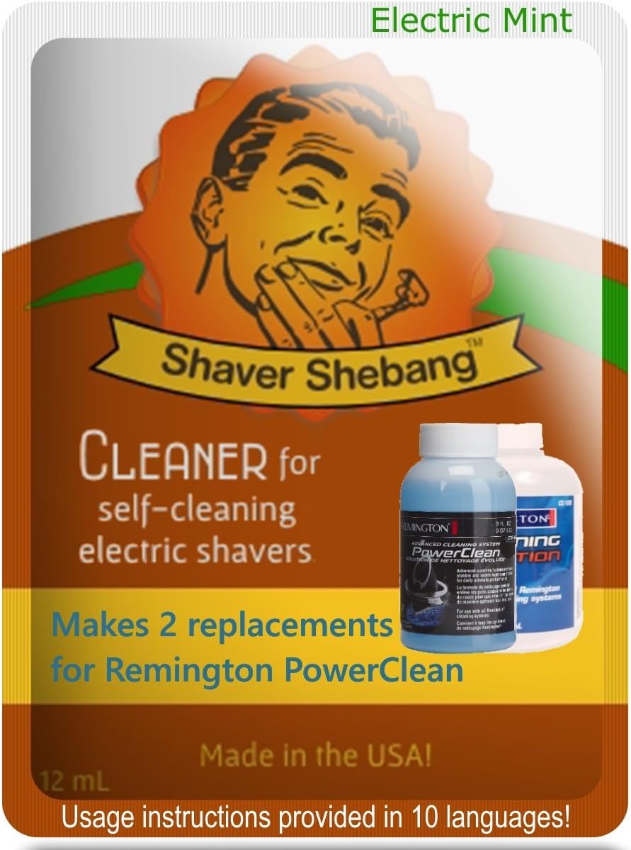 6 SS Mint Refills for 12 Remington PowerClean