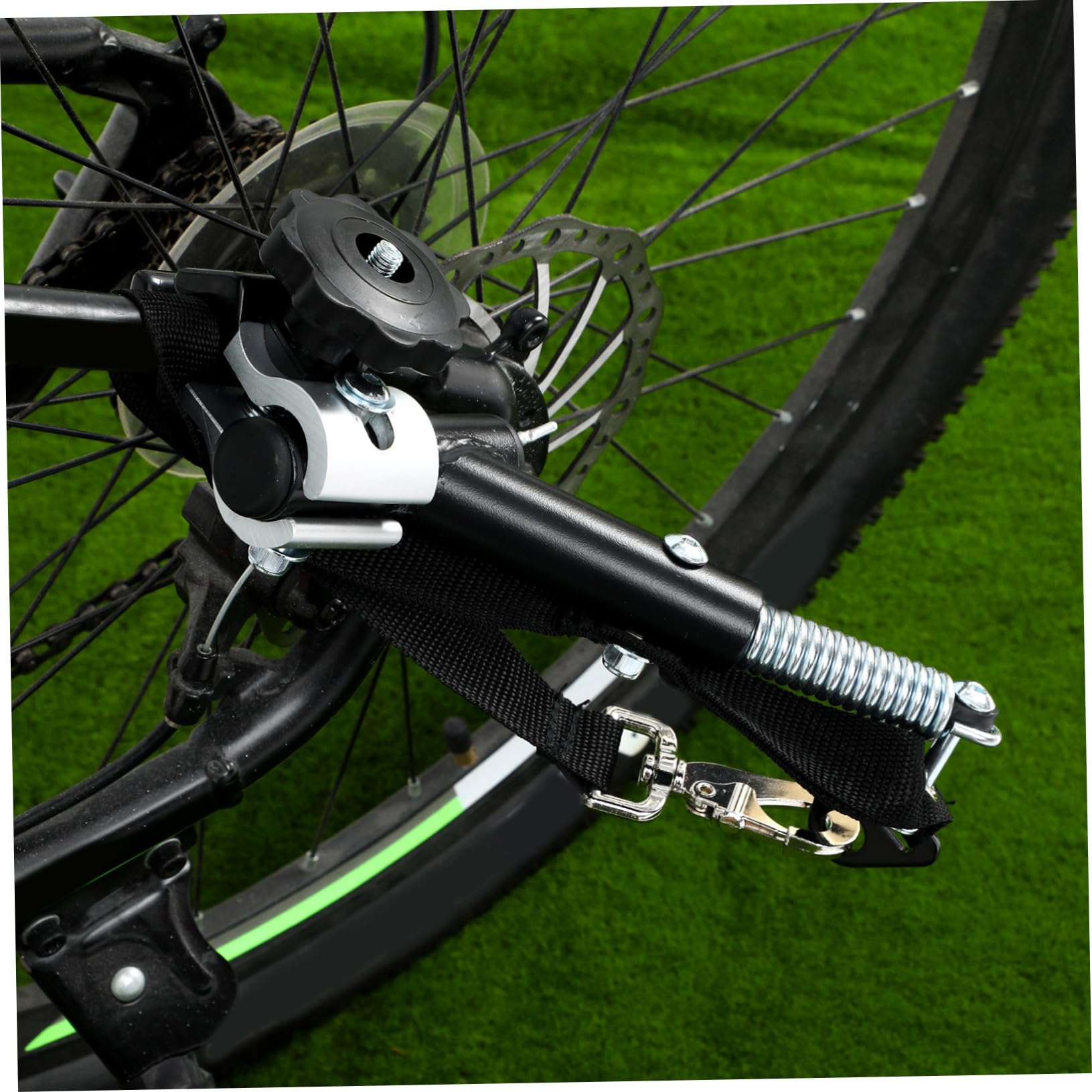 Toyvian Fahrradanhänger Kupplung Ersatz Adapter für Anhänger für E-Bike Universelle Räder aus Aluminiumlegierung Schwarz 1 Satz