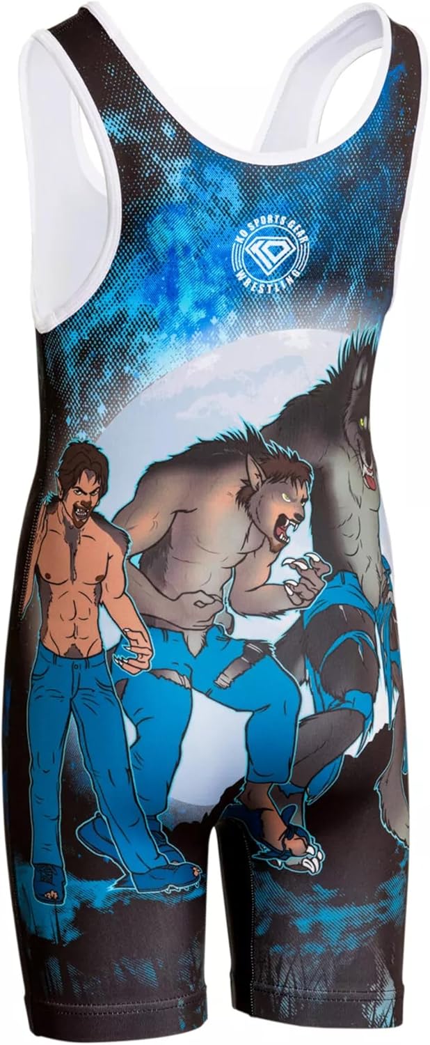 Unisex Wrestling Singlets for Adults, Animal & Beast Themed Singlets for Men & Women, Adult Sizes XS-3XL