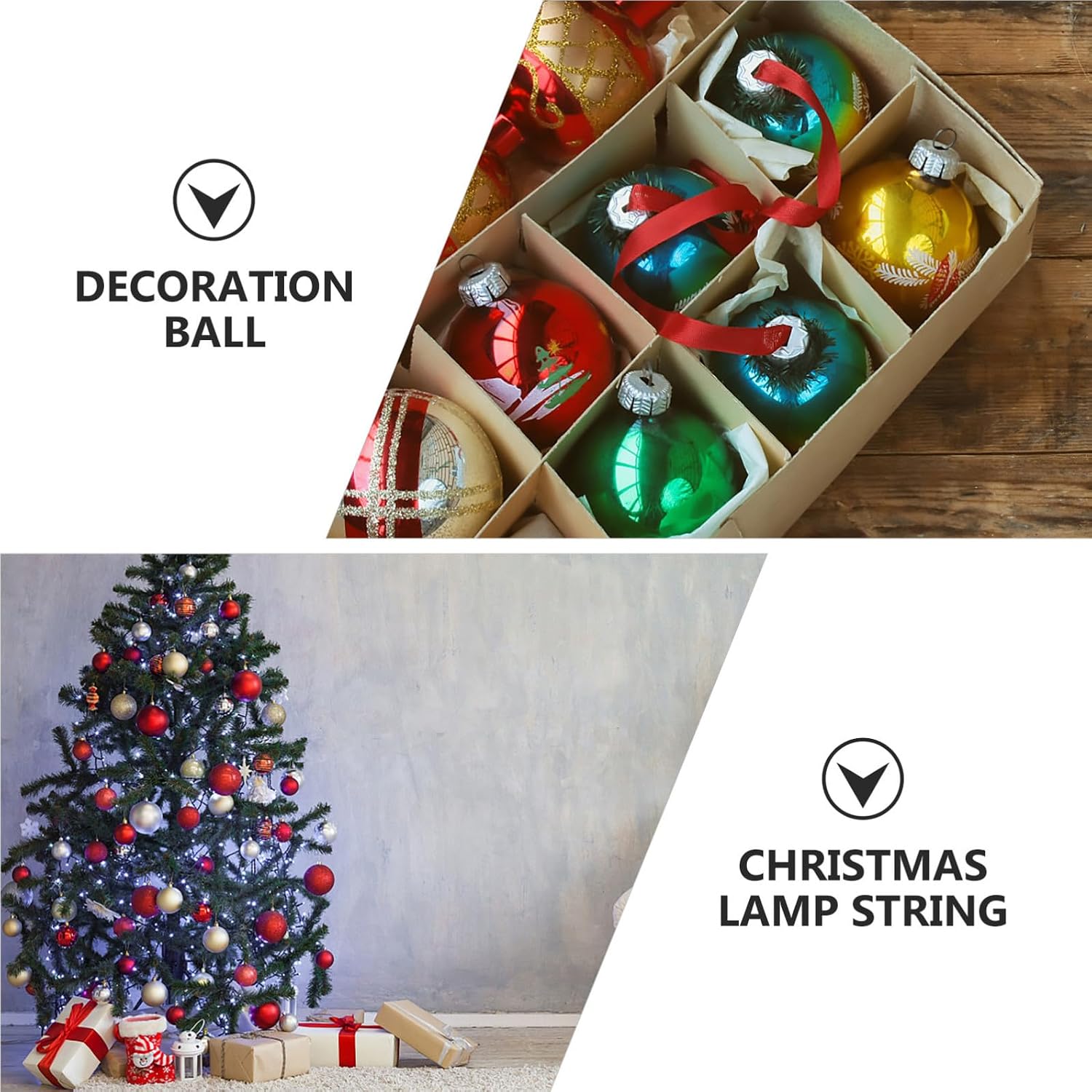 1pc Christmas Storage Box Foldable Organizer for Party Favors Snacks and Ornaments Easy Visibility for Holiday Decorations