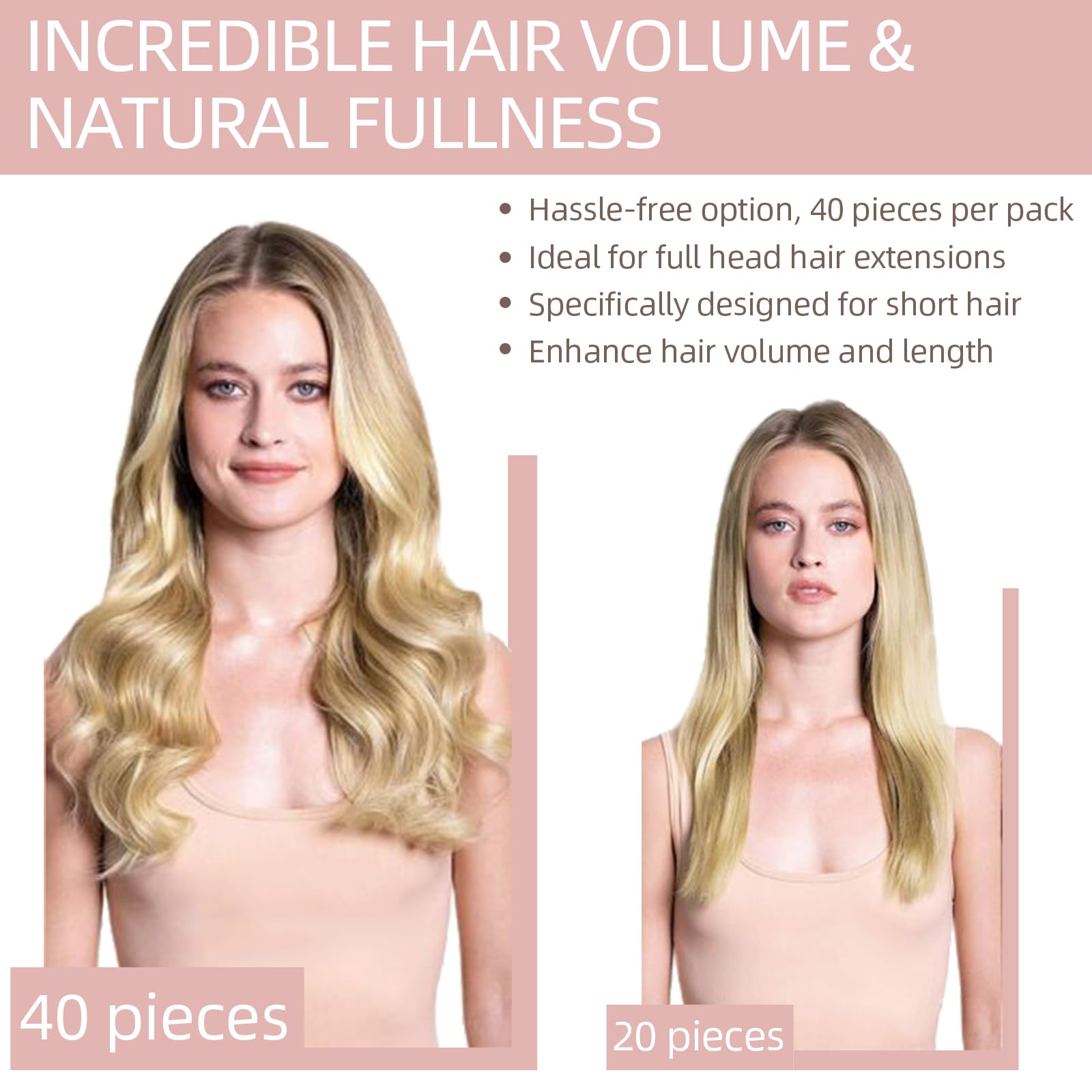 Silk-co Grey Tape in Hair Extensions Human Hair 40pcs Remy Real Hair With GlueSilky Soft Seamless Straight -Skin Weft- 40 Pcs - Image 4
