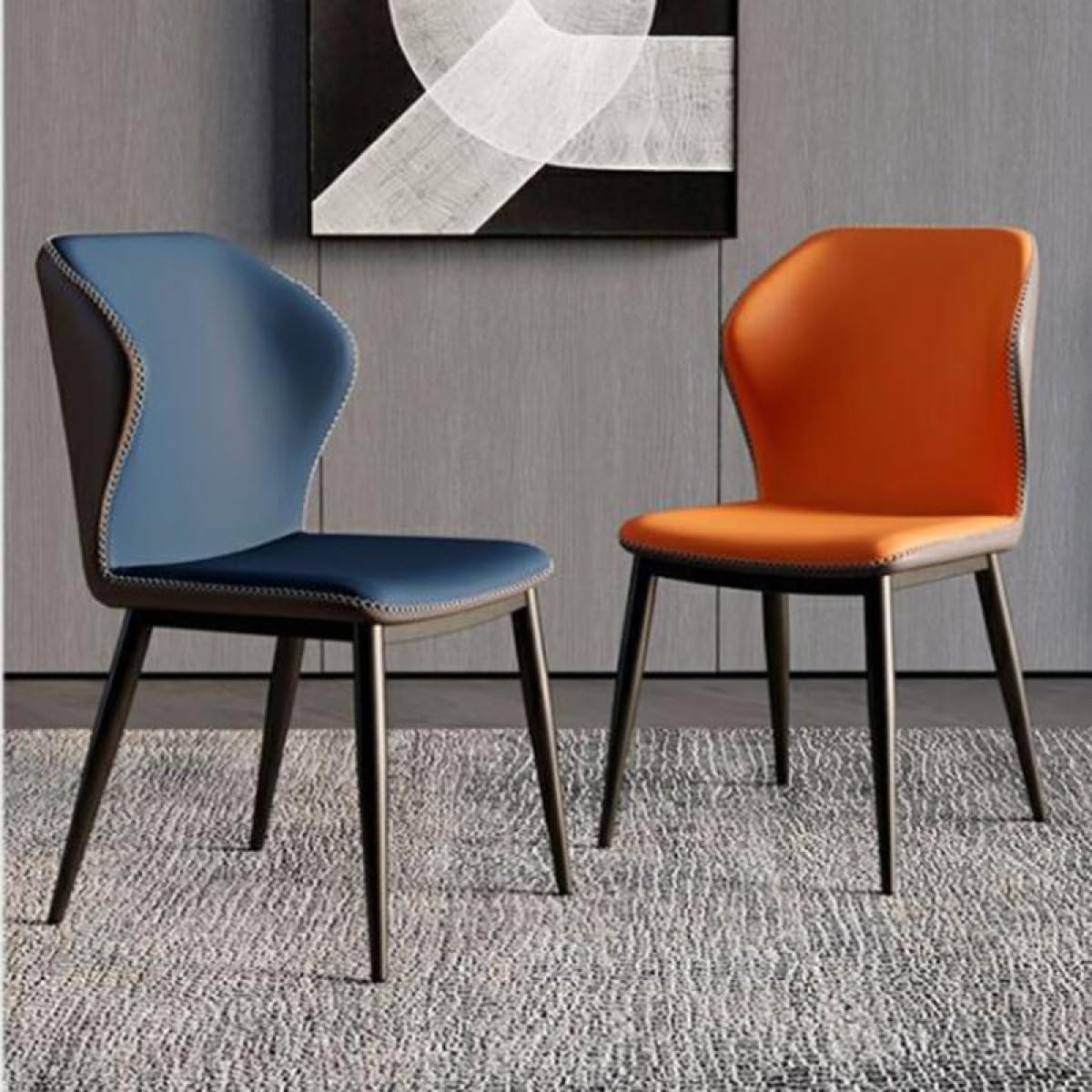 Amazon｜VRGT チェア ダイニング フェイクレザー ダイニングチェア