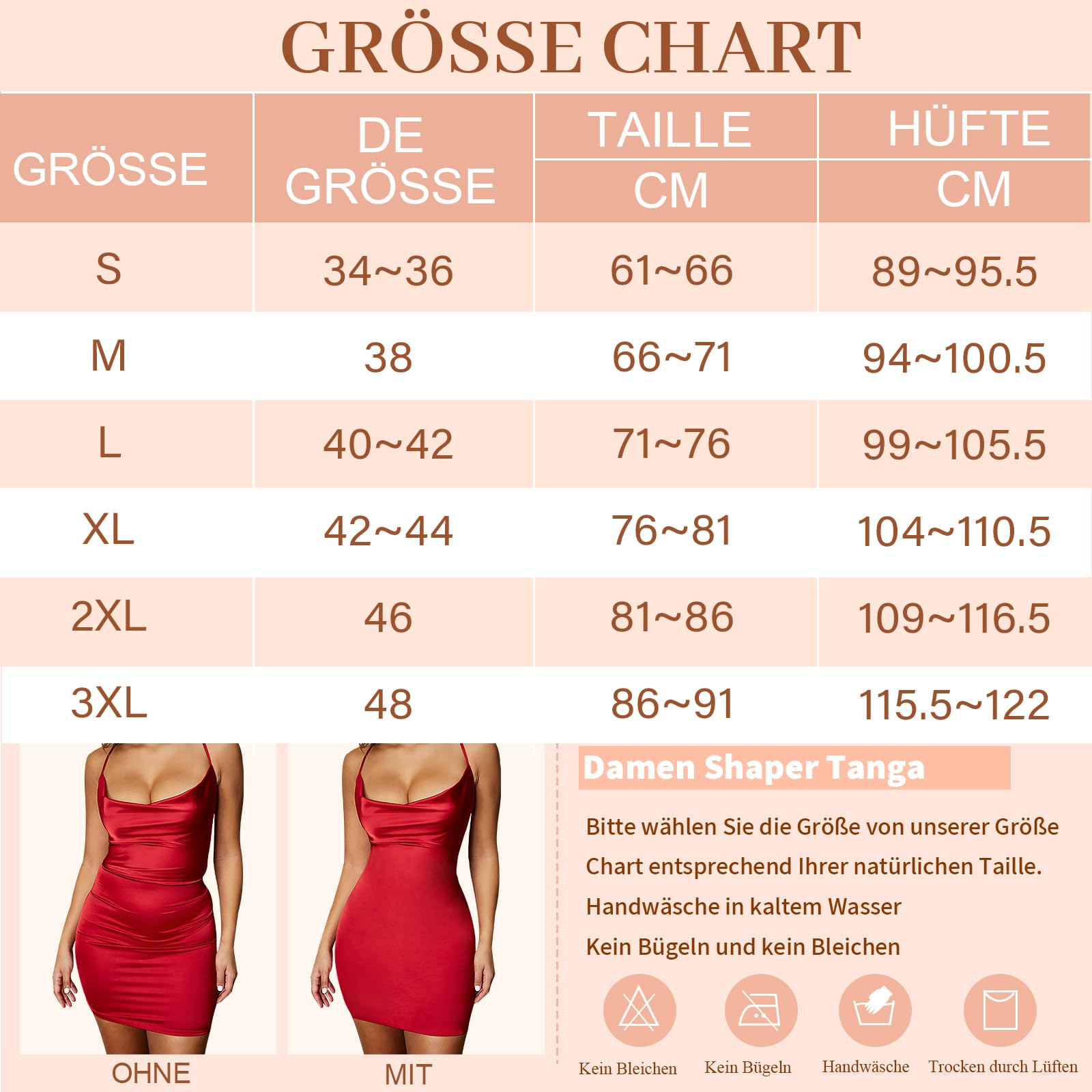 YARRCO Damen Bauchweg Unterhose Slips String Tanga Shapewear Miederhose Body Shaper Miederslips Figurformende Unterwäsche