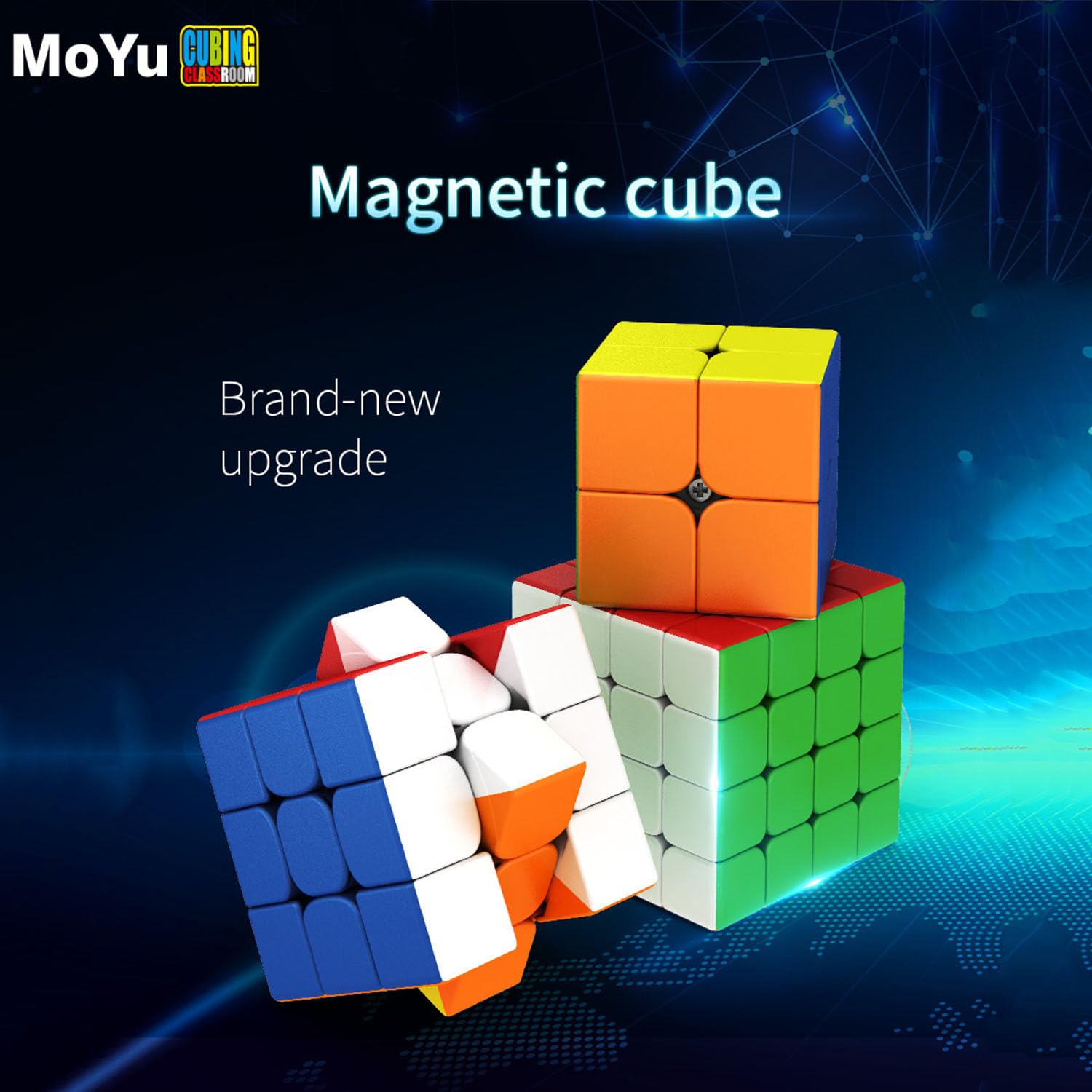 Speed Cube, Moyu RS3M 2020, 3 x 3 Speed Cube, magnetyczna kostka do prędkości, puzzle dla dzieci, dorosłych, chłopców, dziewczynek, prezent