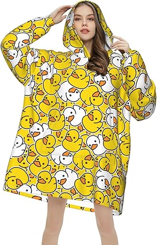 Miniatura 1 de Manta con capucha para niños y adultos, cómoda y gigante, con capucha y bolsillo frontal de franela de felpa con capucha, acogedora, cálida y de