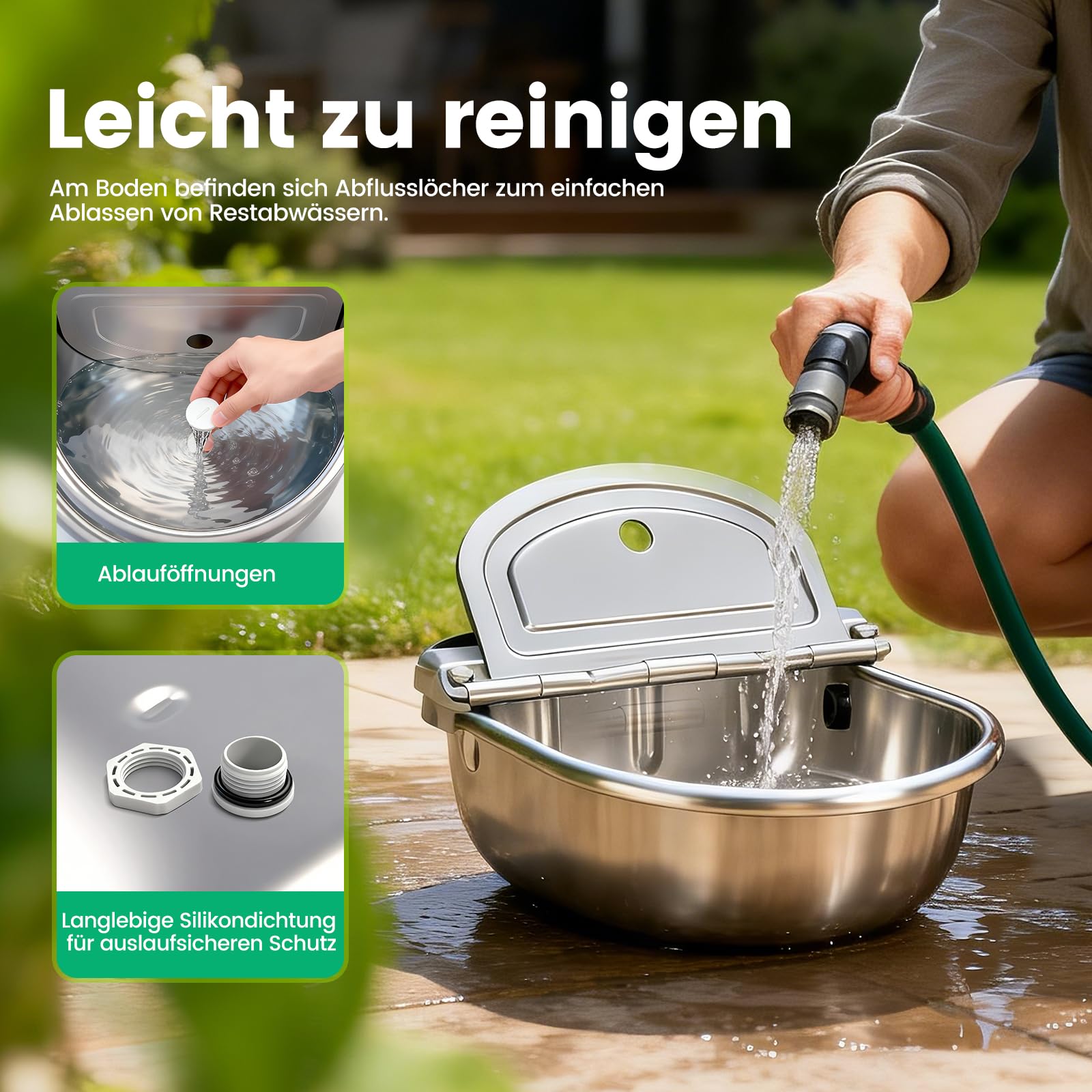 SchwimmerträNke,Pferde Und RinderträNke，Traenkebecken Mit Schwimmer,TräNke Schafes,Edelstahl TräNkebecken,TräNke Schafe,ViehträNke,Pferdetraenke FüR Rinder,Pferde,Schafe,Ziegen,Hunde,HüHner