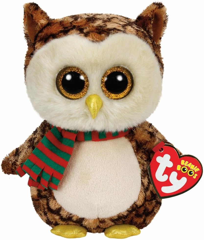 TYBeanie Boo Wise the Owl Medium 9-inch Soft Plush