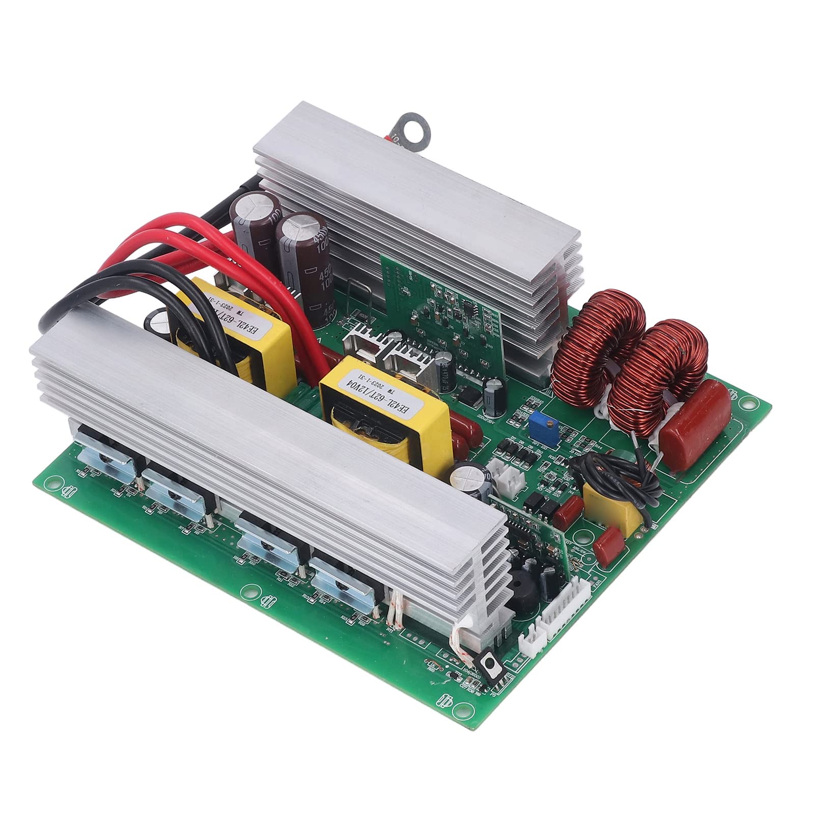 FTVOGUE Falownik Czystej Fali Sinusoidalnej, Aluminiowa Płytka Falownika 1000 W DC12V do AC220V 50 60 Hz, 6 zabezpieczeń 95% Wydajności do Tworzenia Kopii Zapasowych W Domu Samochodowym