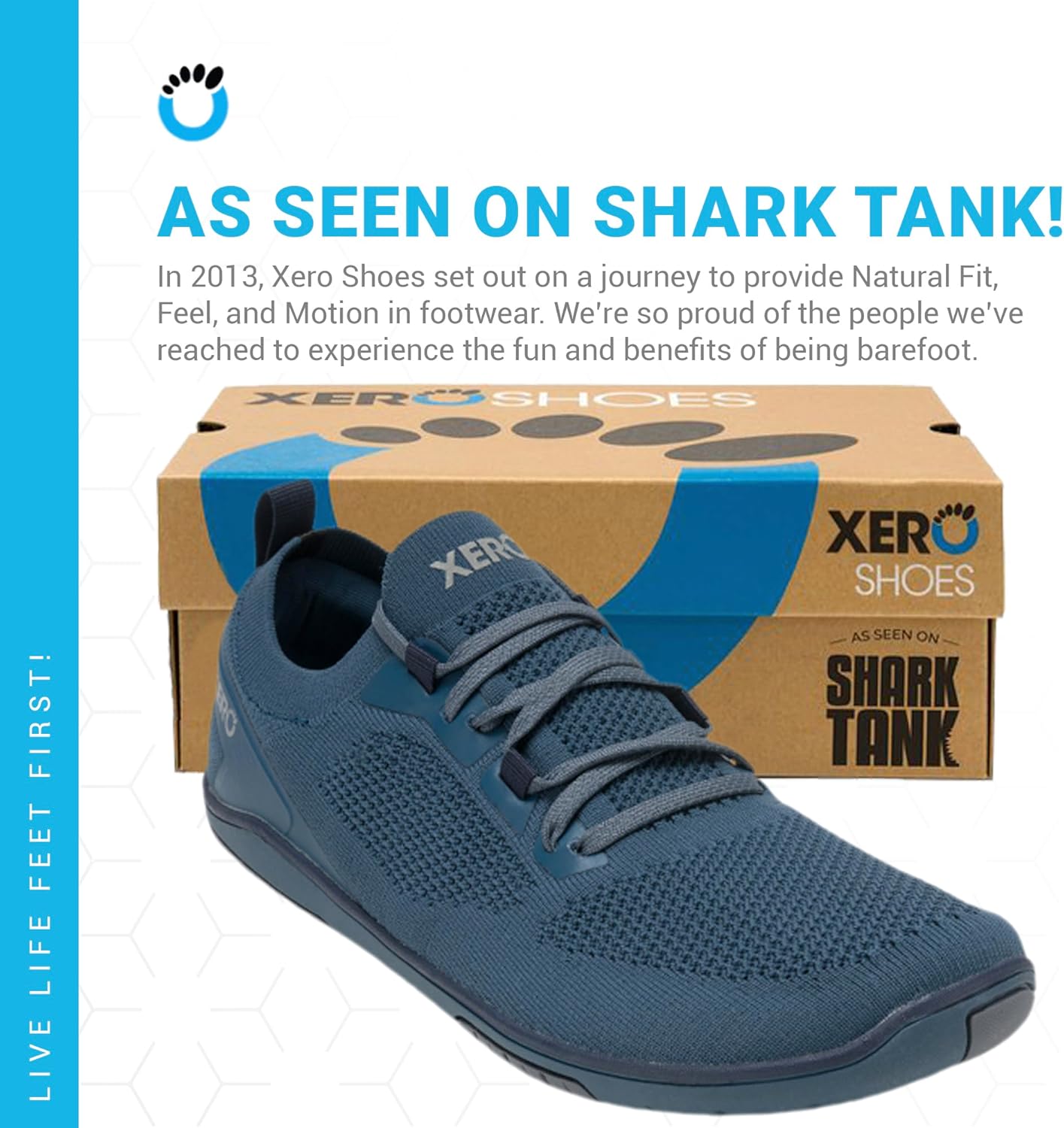Xero Shoes Men's Nexus Knit Barefoot Athleisure Shoe - Image 7