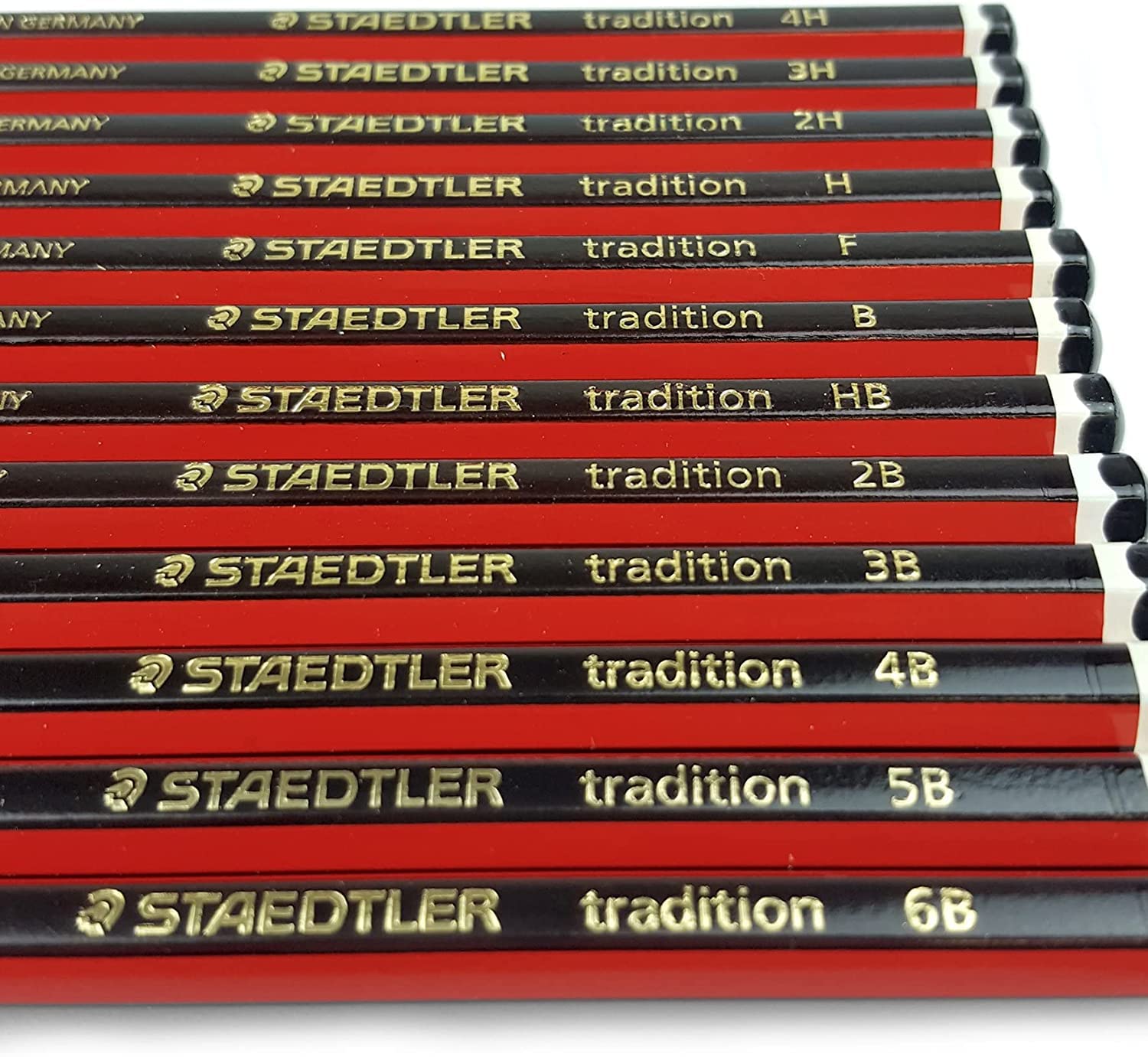 12 Crayons HB En Bois Noir Avec Strass - Pré-taillés, Pour école, Bureau, Dessin - Kit Créatif Cadeau