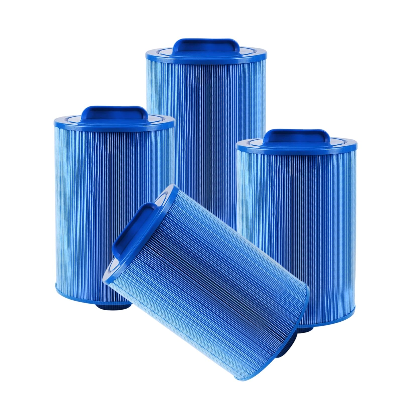 Lot de 4 filtres pour Sources Chaudes, Filtre de Piscine, Filtre de Remplacement pour Spa PWW50 p3 6ch-940, pour Le Nettoyage des piscines extérieures