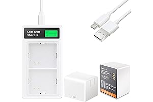 2-Pack Rechargeable Batteries for Arlo Pro 4, Pro 3, Ultra 2, and Ultra Camera