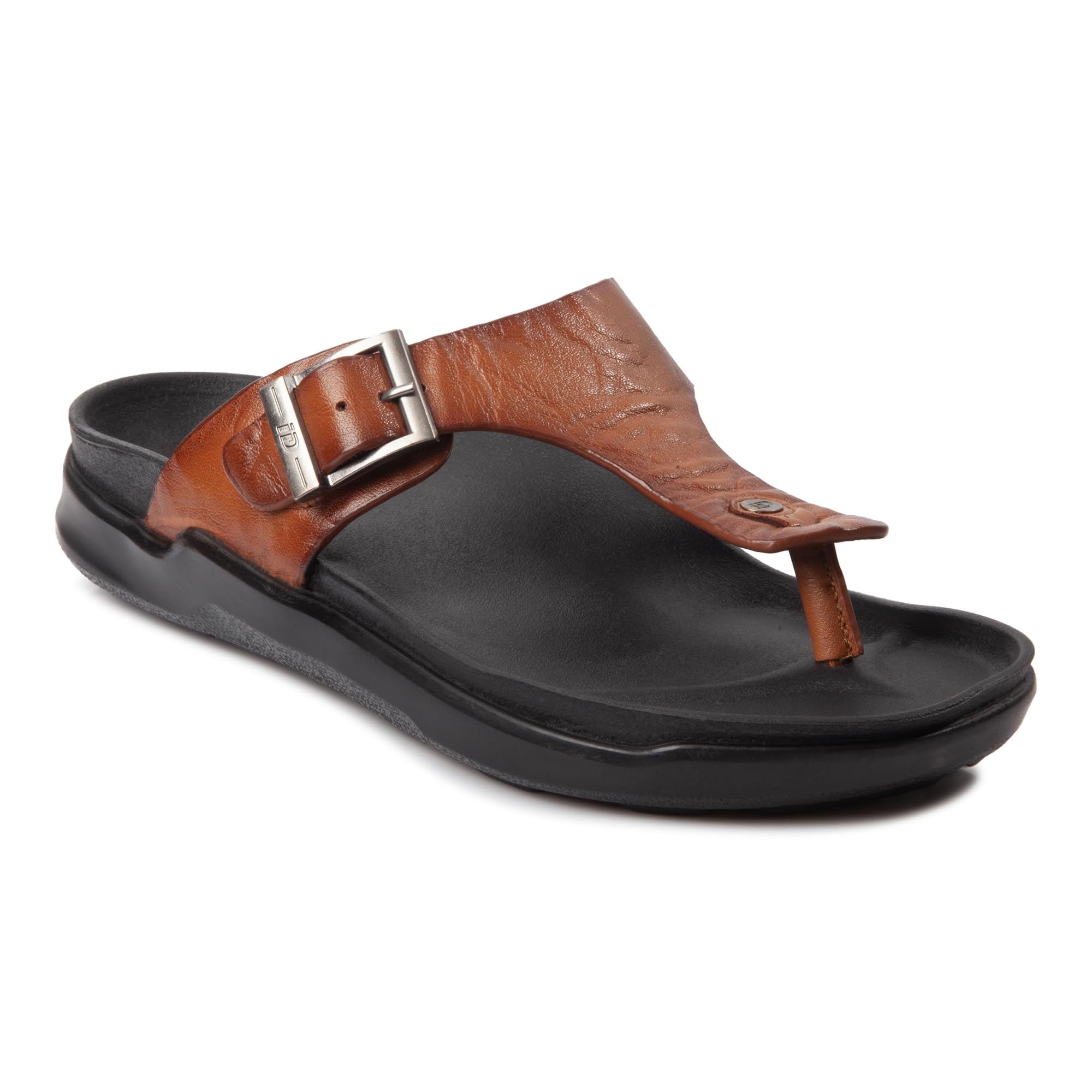 id Men's Casual | Comfortable | Stylish Tan Thong Sandals-picture-35