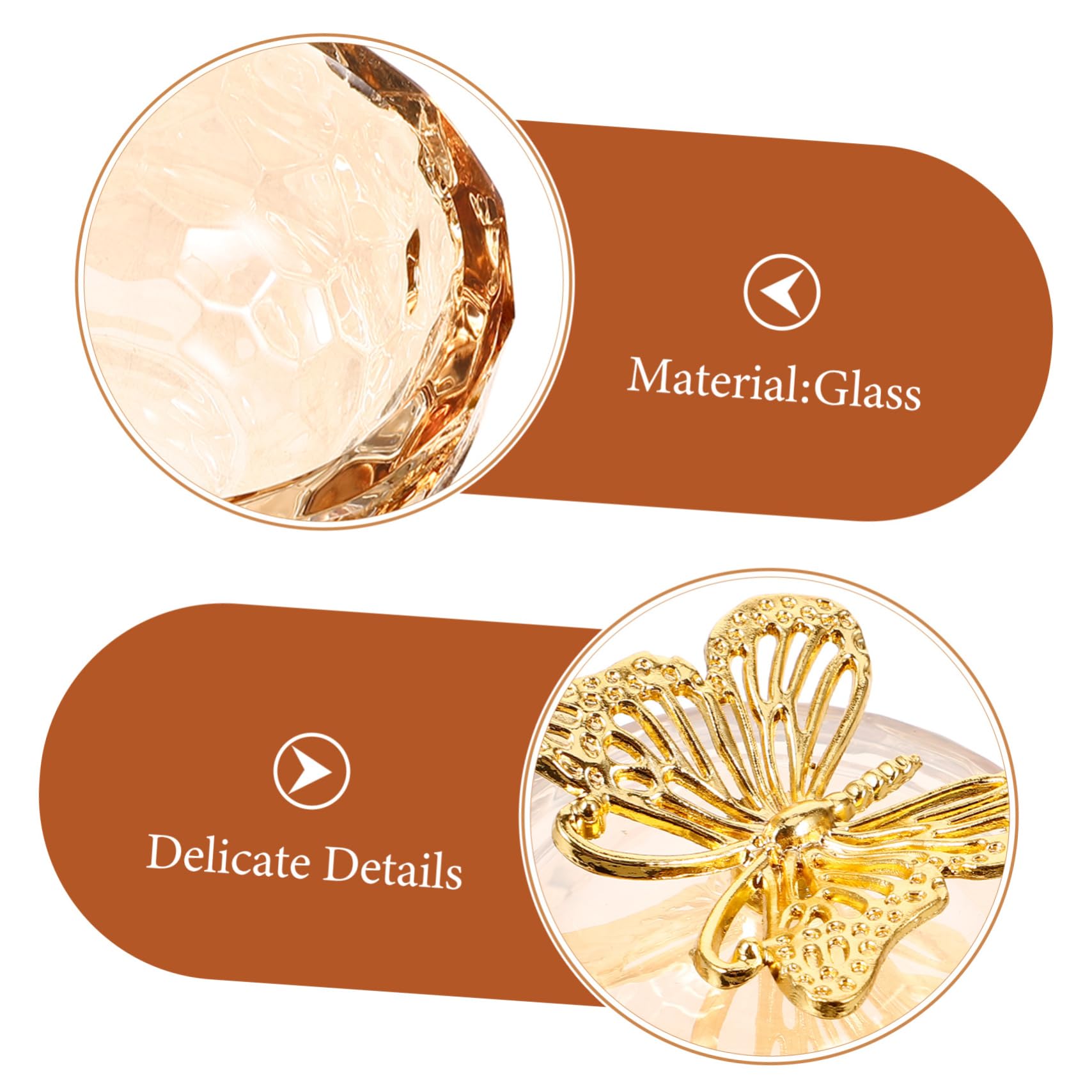 Set di 3 pennelli per nail art, accessori per manicure, accessori per unghie, in, per nail art, in, per unghie rotonde, in cristallo, in acrilico