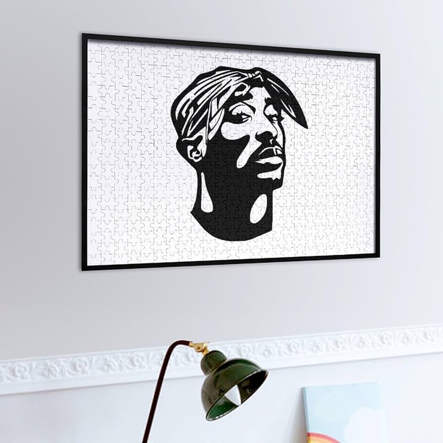 絵画 2pac 2Pac Digital Painting Art Print | Mint & May