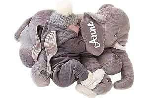 Customizable Embroidered Plush Bunny: A Cherished Companion for Your Little One