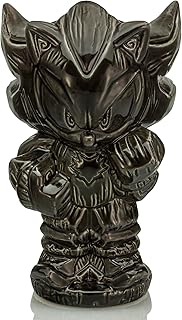 Geeki Tikis Sonic The Hedgehog Shadow Ceramic Mug | Party Cocktail Tumbler For Liquor, Beverages | Holds 14 Ounces